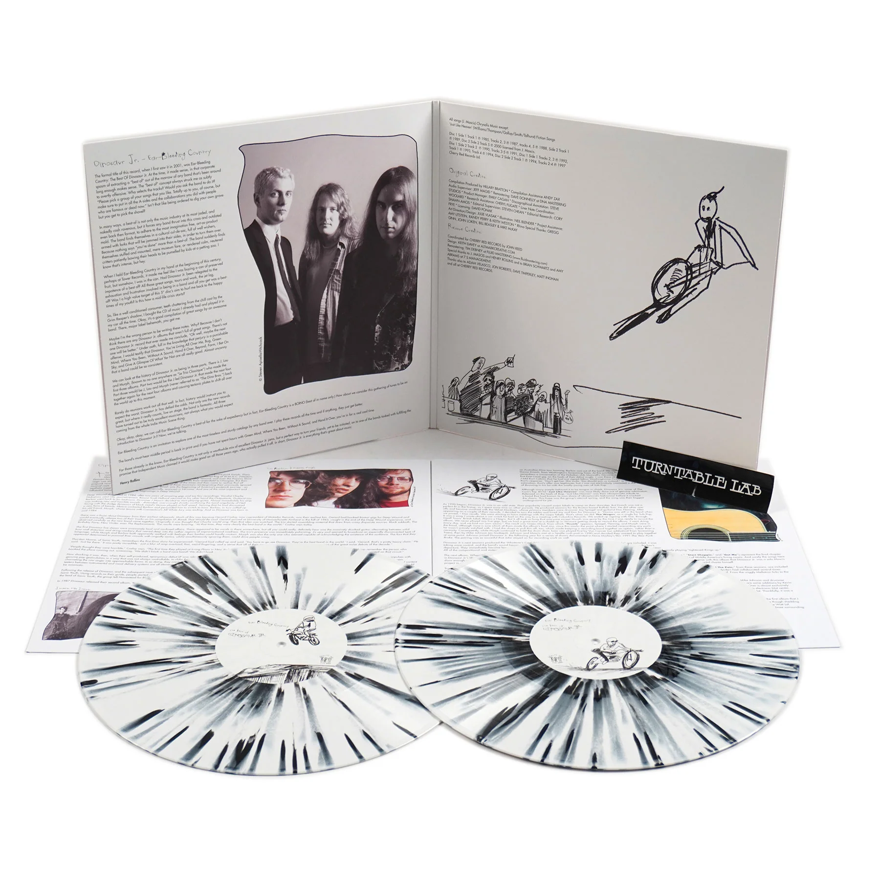 Dinosaur Jr.: Ear-Bleeding Country - The Best Of (Splatter Colored Vinyl) Vinyl 2LP - Image 2