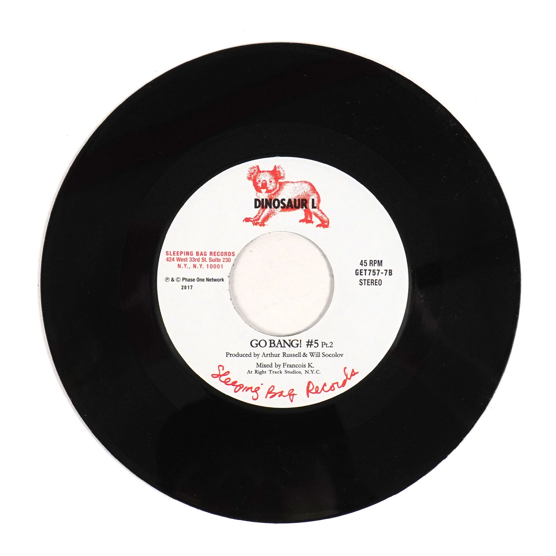 Dinosaur L: Go Bang! #5 (Arthur Russell) Vinyl 7" - Image 2