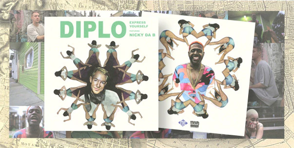 Diplo: Express Yourself (feat. Nicky Da B) 7" - Image 2