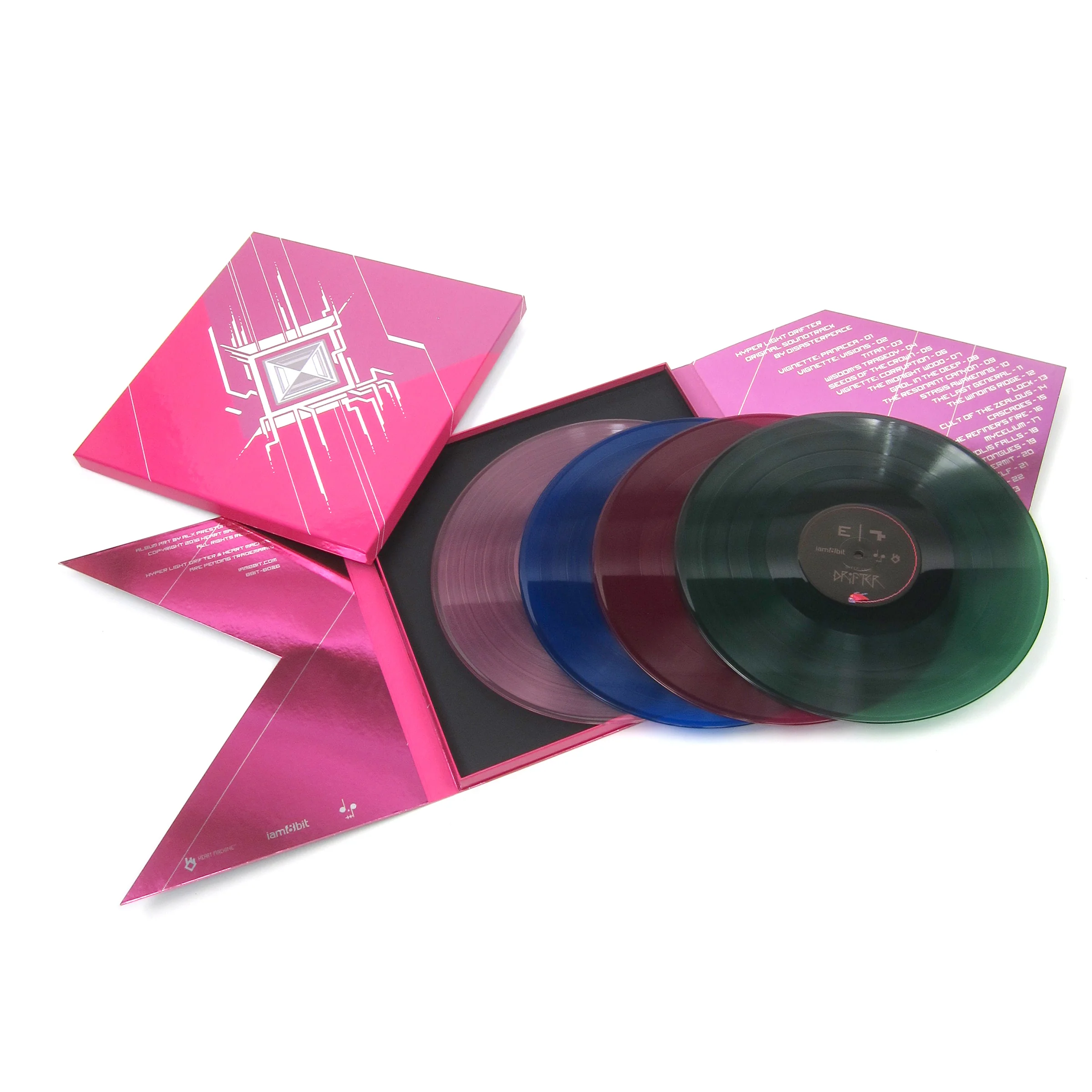 Disasterpeace: Hyper Light Drifter (180g, Colored Vinyl) Vinyl 4LP Boxset - Image 2