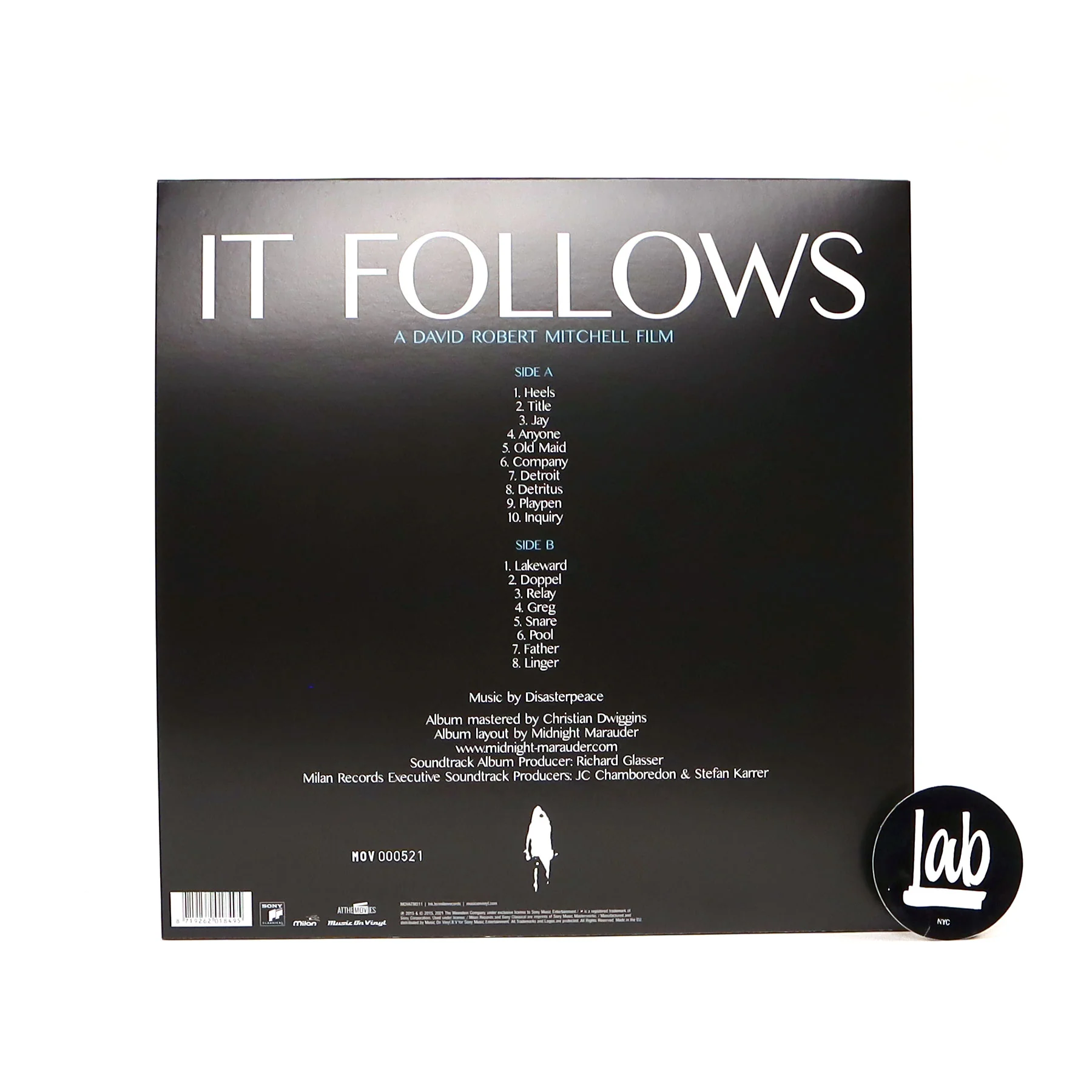 Disasterpeace: It Follows (Music On Vinyl 180g, Colored Vinyl) Vinyl LP - Image 3