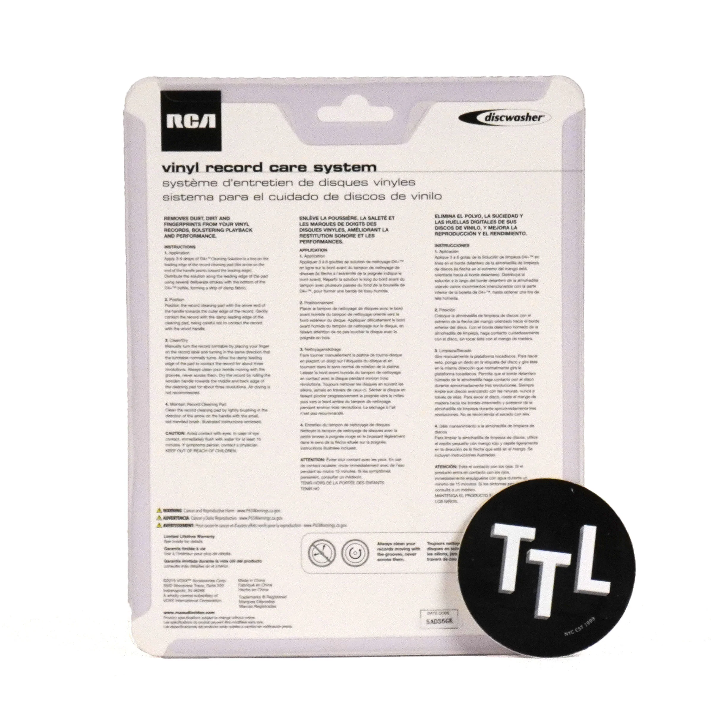 Discwasher: D4+ Record Care System (Record Brush, Fluid) - Image 3