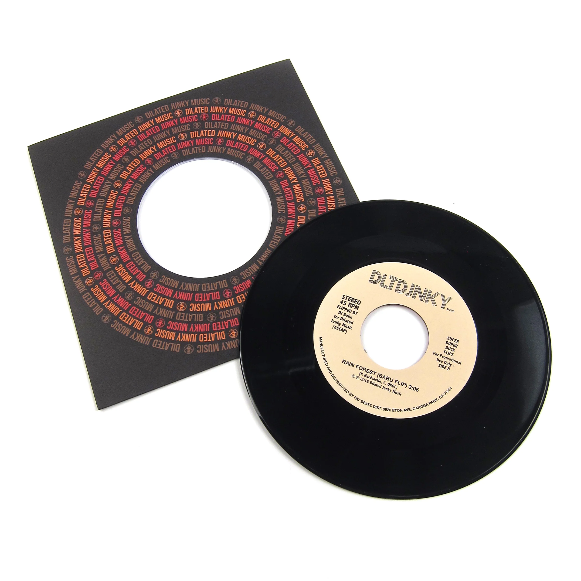 DJ Babu: Super Duper Duck Flips Vol.1 (Salt-N-Pepa, Paul Hardcastle) Vinyl 7" - Image 2