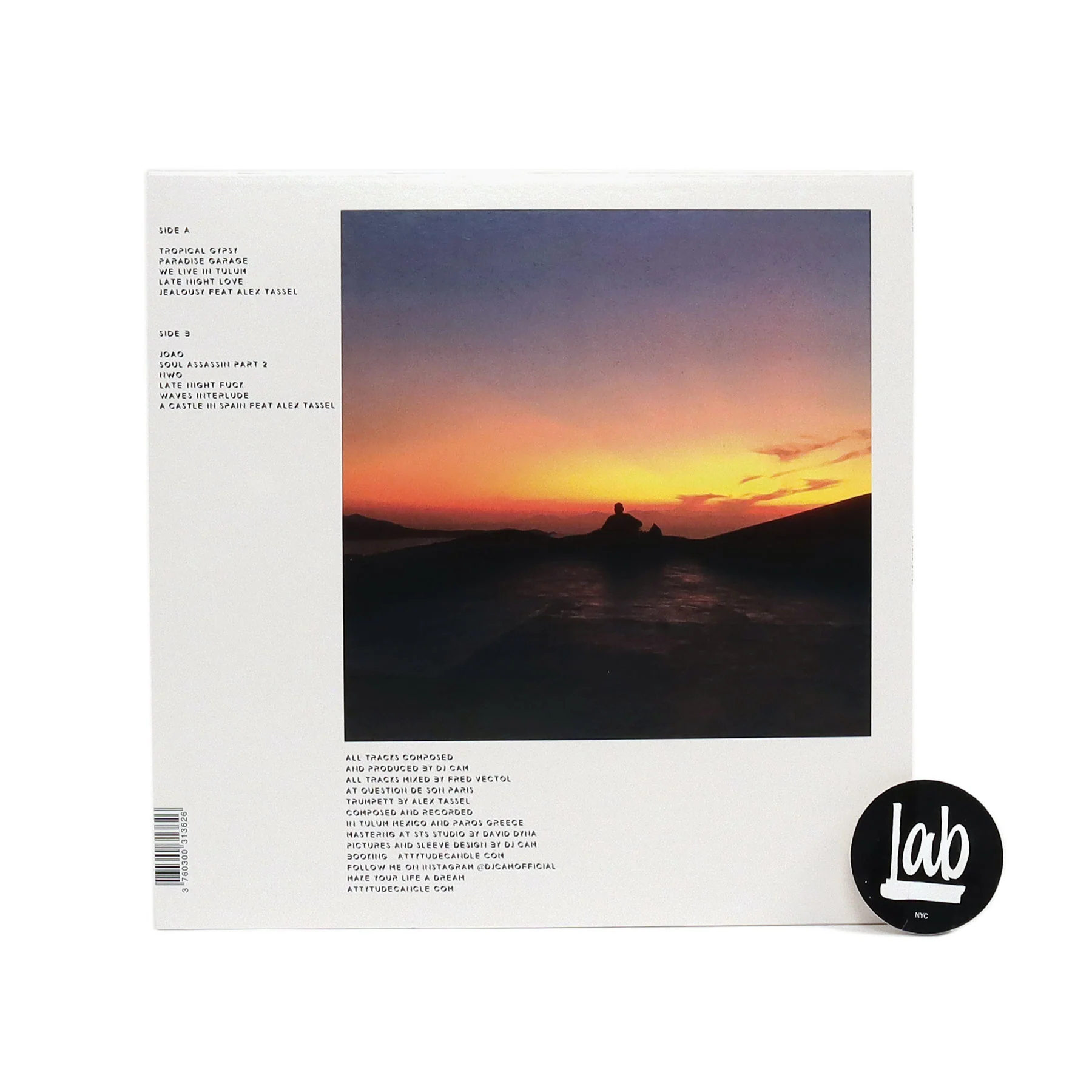 DJ Cam: Tropical Gypsy (Colored Vinyl) Vinyl LP - Image 3