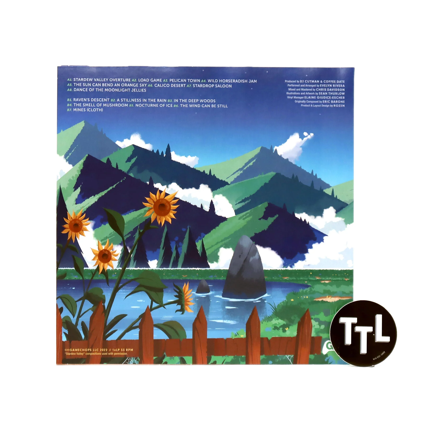 DJ Cutman & Coffee Date: Stardew & Chill (Colored Vinyl) Vinyl LP - Image 3