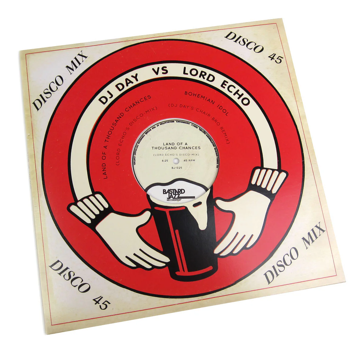 DJ Day Vs. Lord Echo: Remixes (Colored Vinyl) Vinyl 12" - Image 2