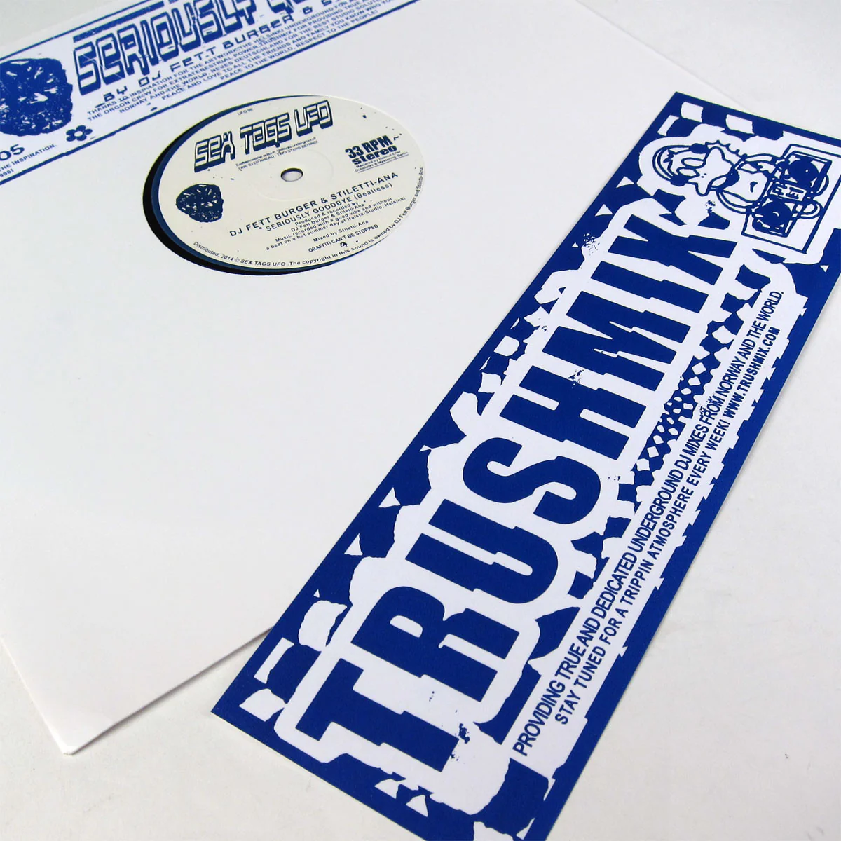 DJ Fett Burger & Stiletti Ana: Seriously Goodbye Vinyl 12" - Image 2