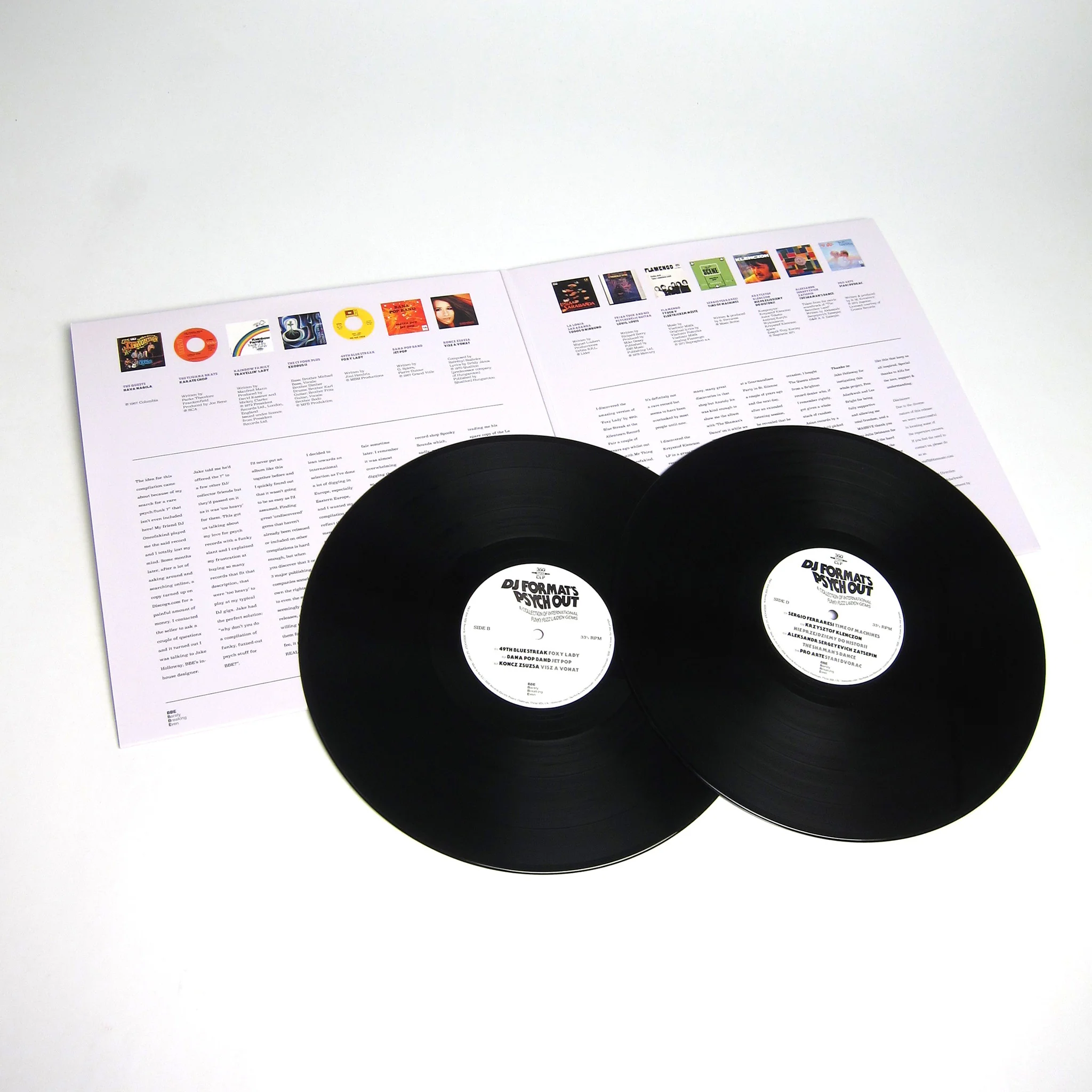 DJ Format: Psych Out - A Collection Of International Funky Fuzz Laiden Gems Vinyl 2LP - Image 2