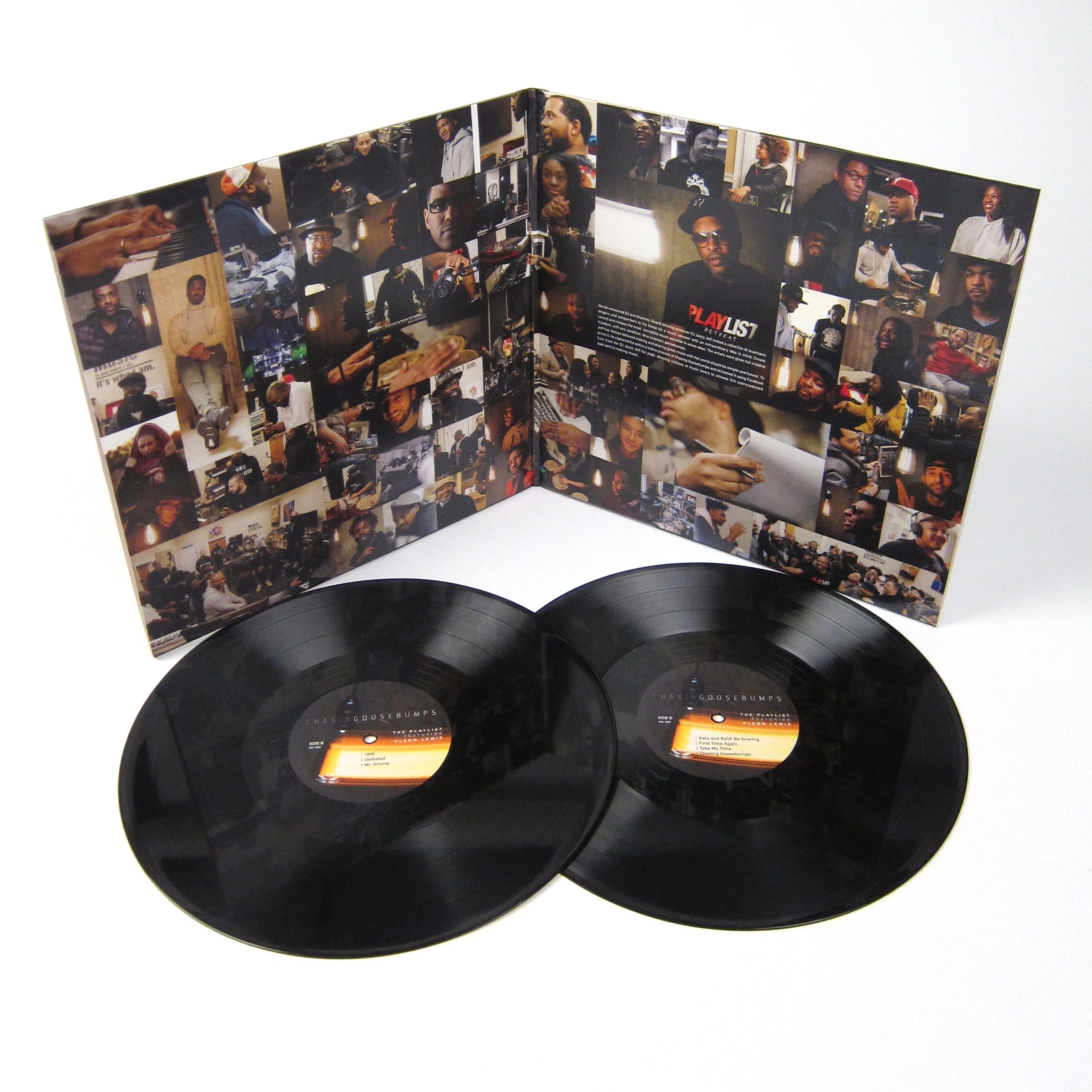 DJ Jazzy Jeff Presents The Playlist: Chasing Goosebumps (feat. Glenn Lewis) Vinyl 2LP - Image 2