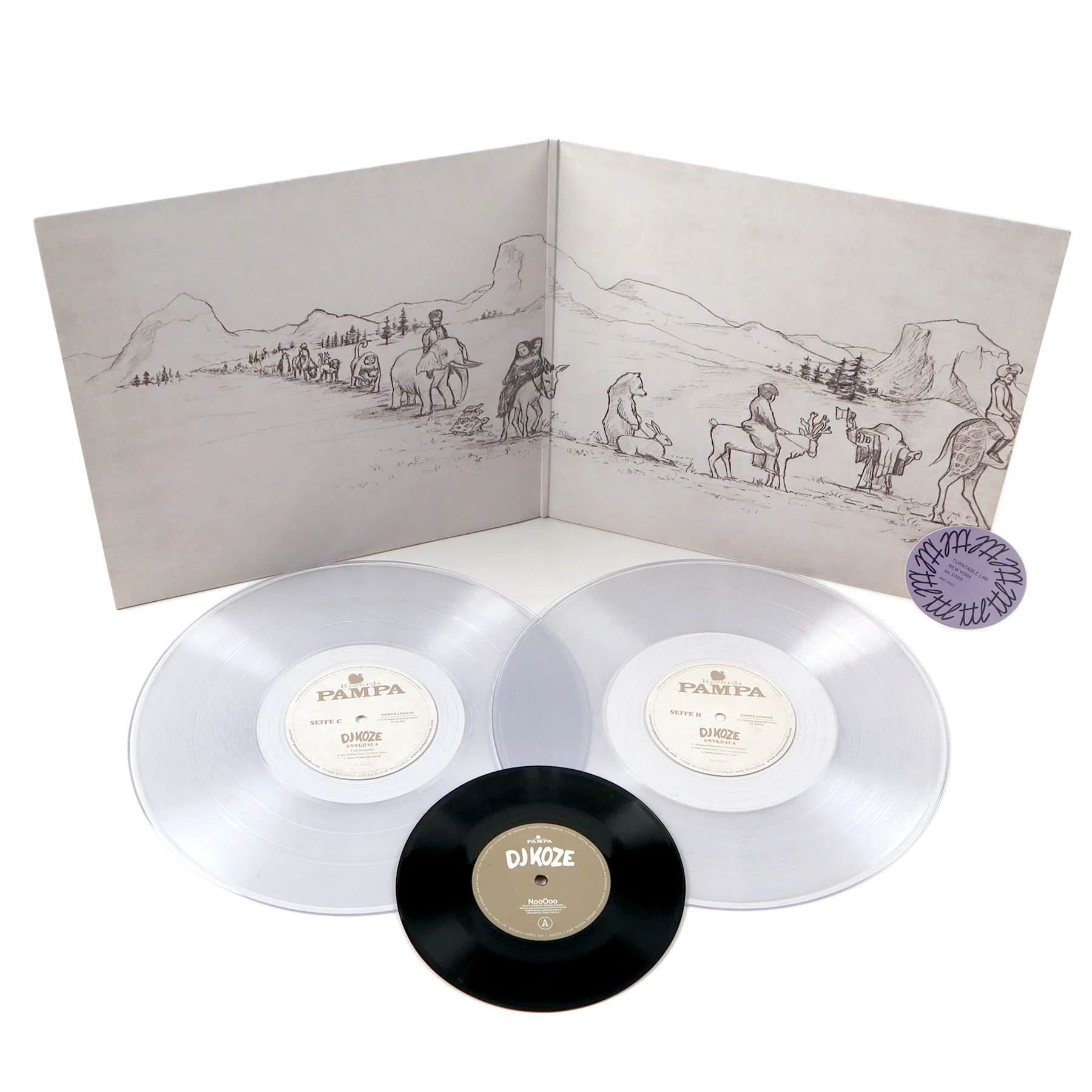 DJ Koze: Amygdala (Colored Vinyl) Vinyl 2LP+7" - Image 2