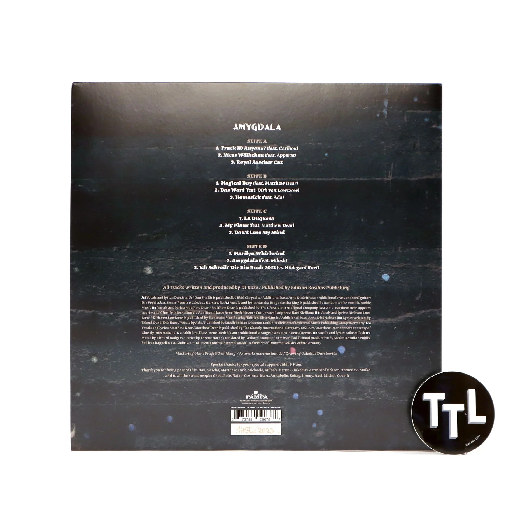 DJ Koze: Amygdala (Colored Vinyl) Vinyl 2LP+7" - Image 3