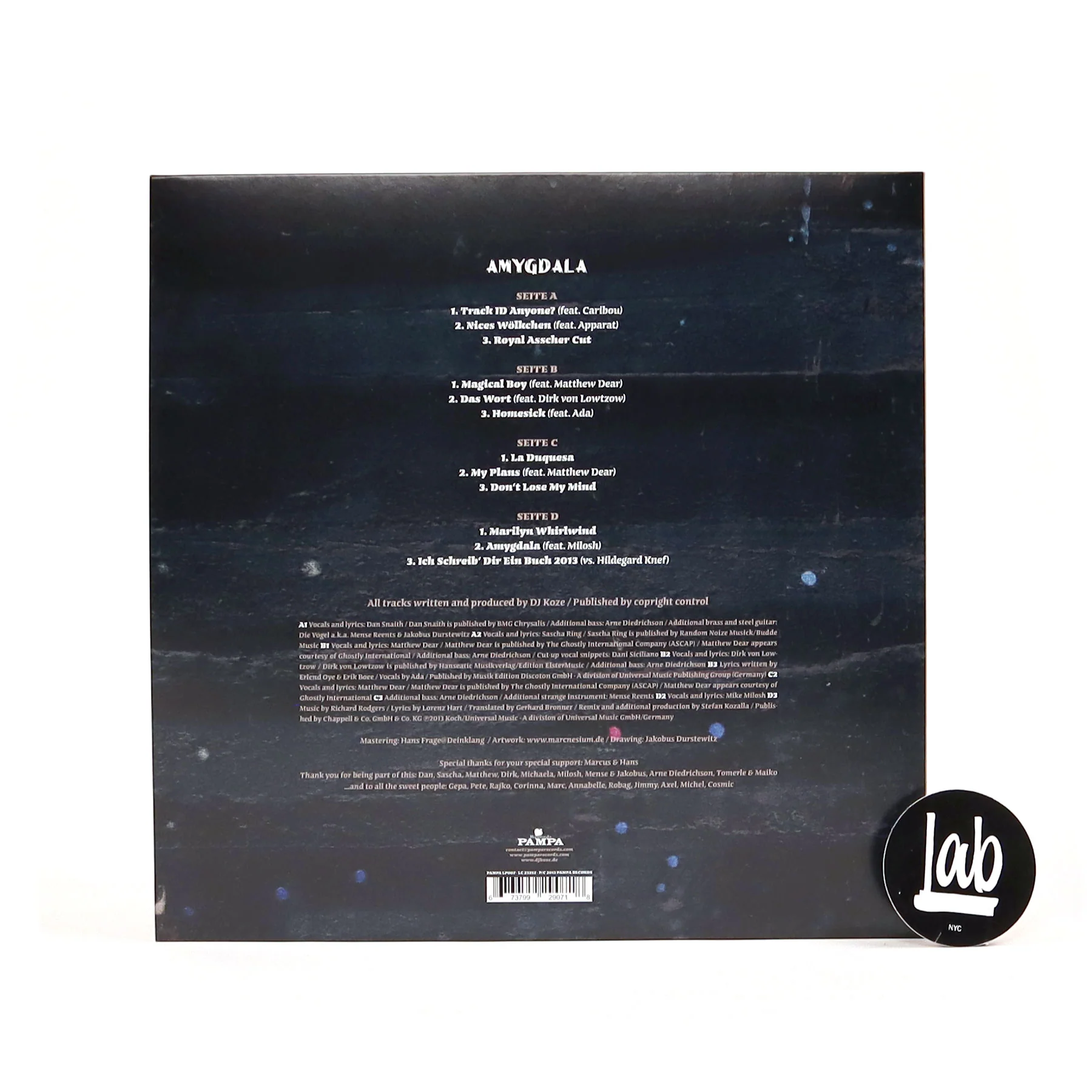 DJ Koze: Amygdala Vinyl 2LP+7" - Image 3