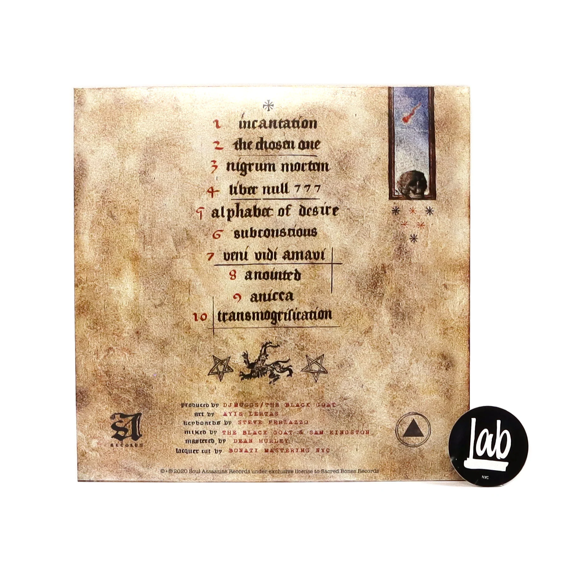 DJ Muggs: Dies Occidendum (Brown Galaxy Colored Vinyl) Vinyl LP - Image 3