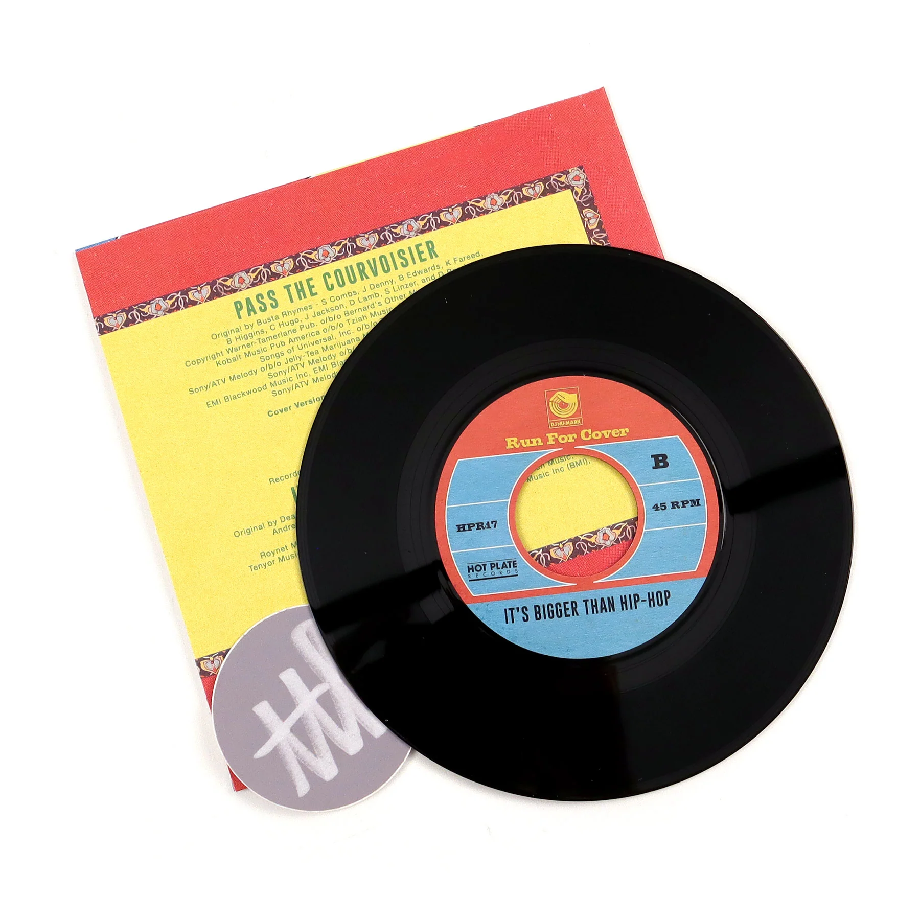 DJ Nu-Mark: Pass The Courvoisier / It's Bigger Than Hip Hop Vinyl 7" - Image 2