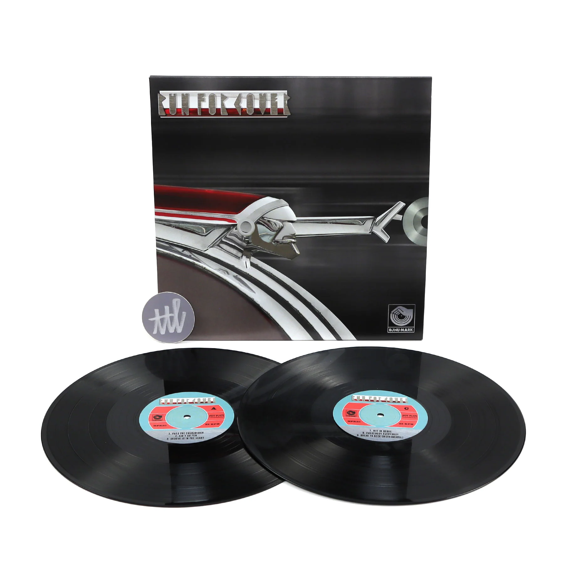 DJ Nu-Mark: Run For Cover Vinyl 2LP - Image 2