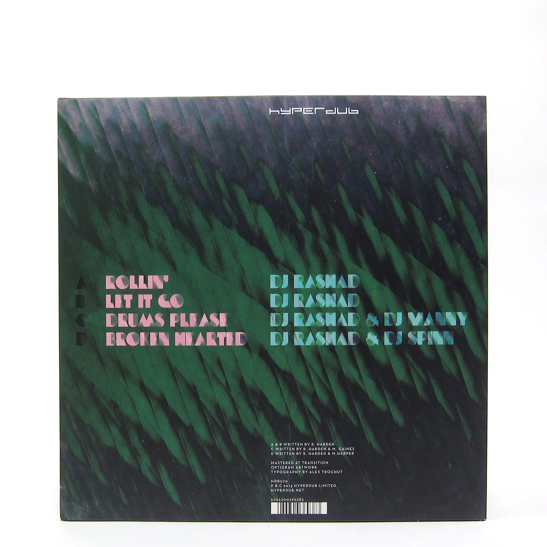 DJ Rashad: Rollin' Vinyl 2LP - Image 2