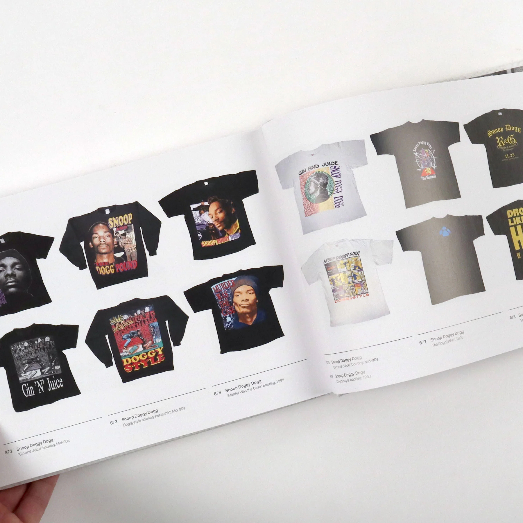 DJ Ross One: Rap Tees Vol. 2 - Hip-Hop T-Shirts & More 1980-2005 Book - Signed Copy - Image 2