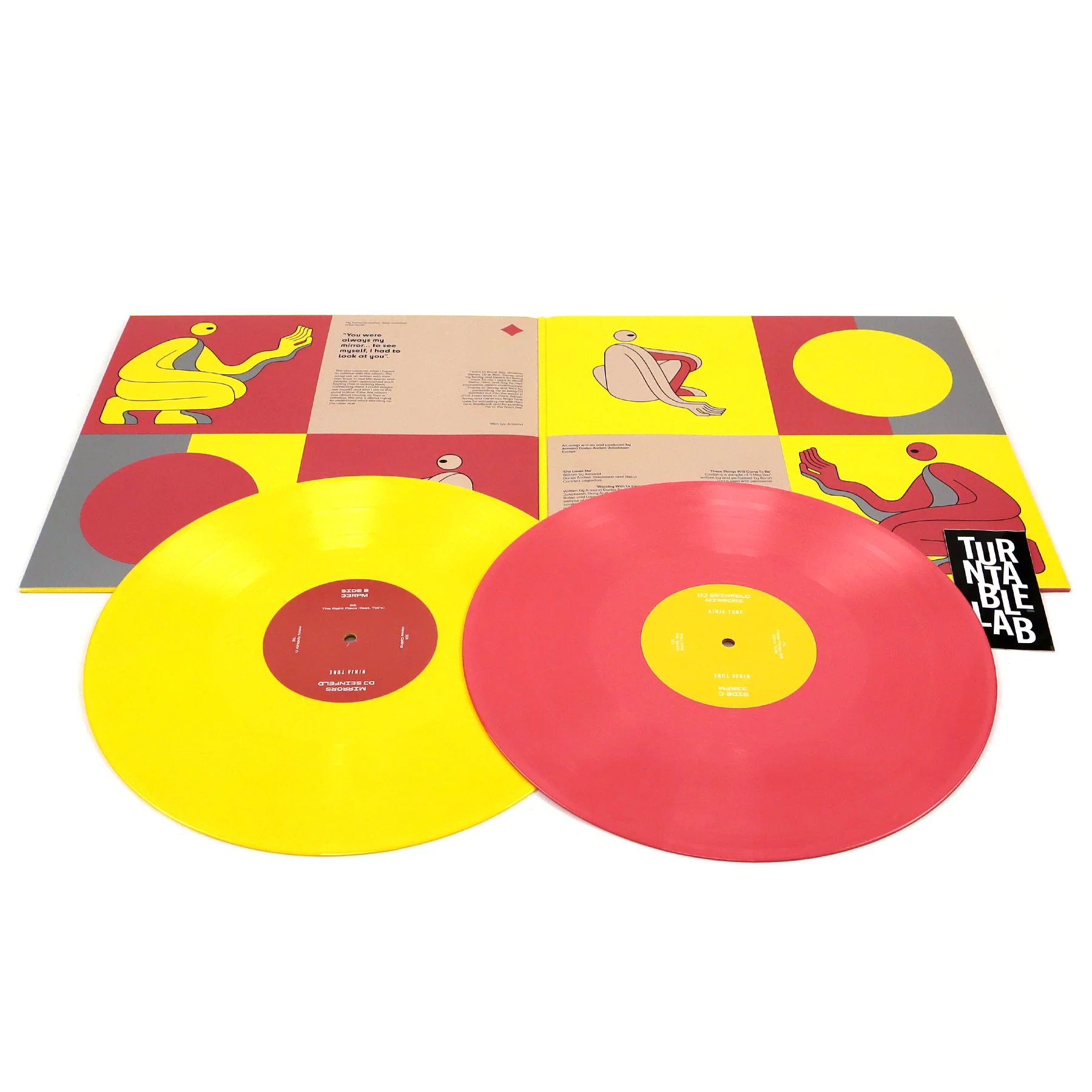 DJ Seinfeld: Mirrors (Indie Exclusive Colored Vinyl) Vinyl 2LP - Image 2