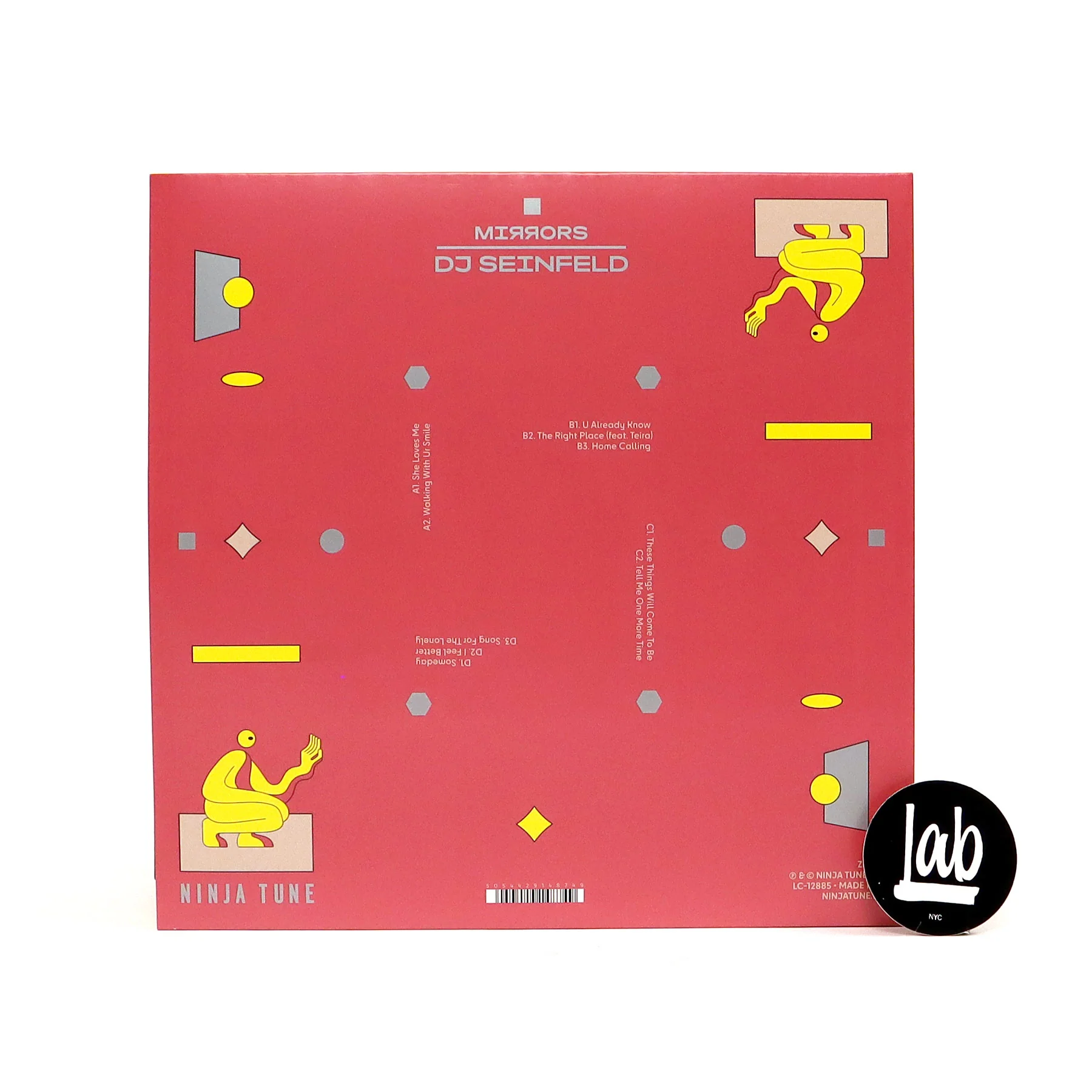 DJ Seinfeld: Mirrors (Indie Exclusive Colored Vinyl) Vinyl 2LP - Image 3