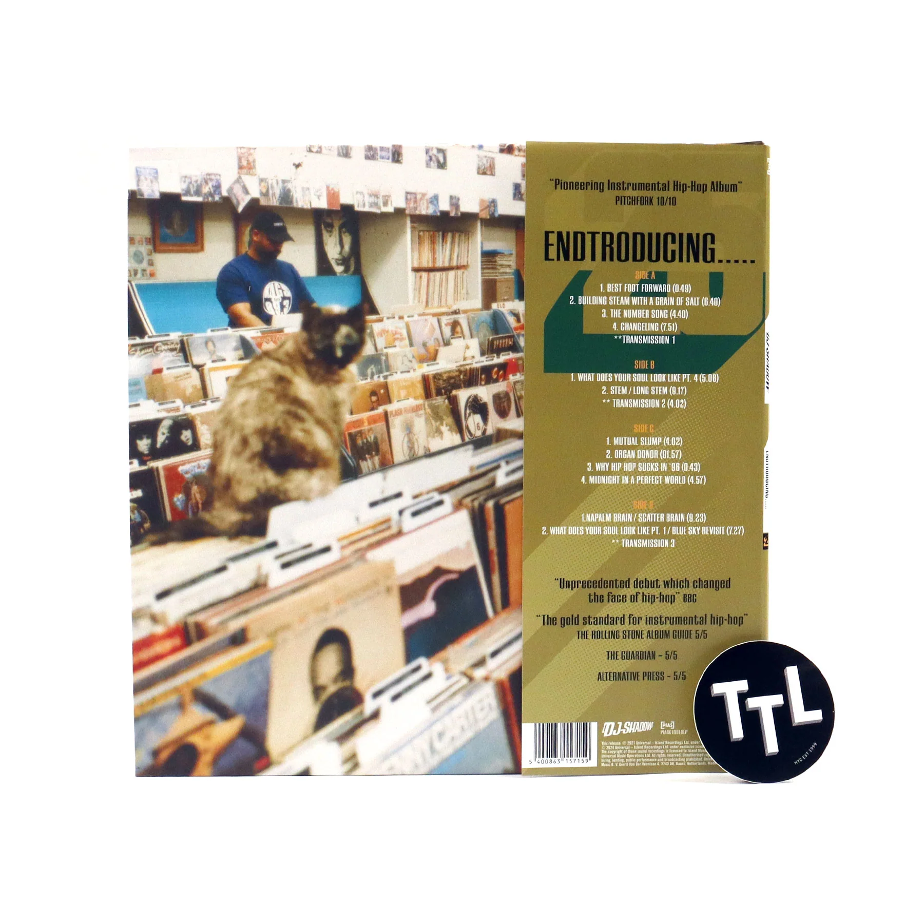 DJ Shadow: Endtroducing (Abbey Road Half-Speed Master) Vinyl 2LP - Image 3