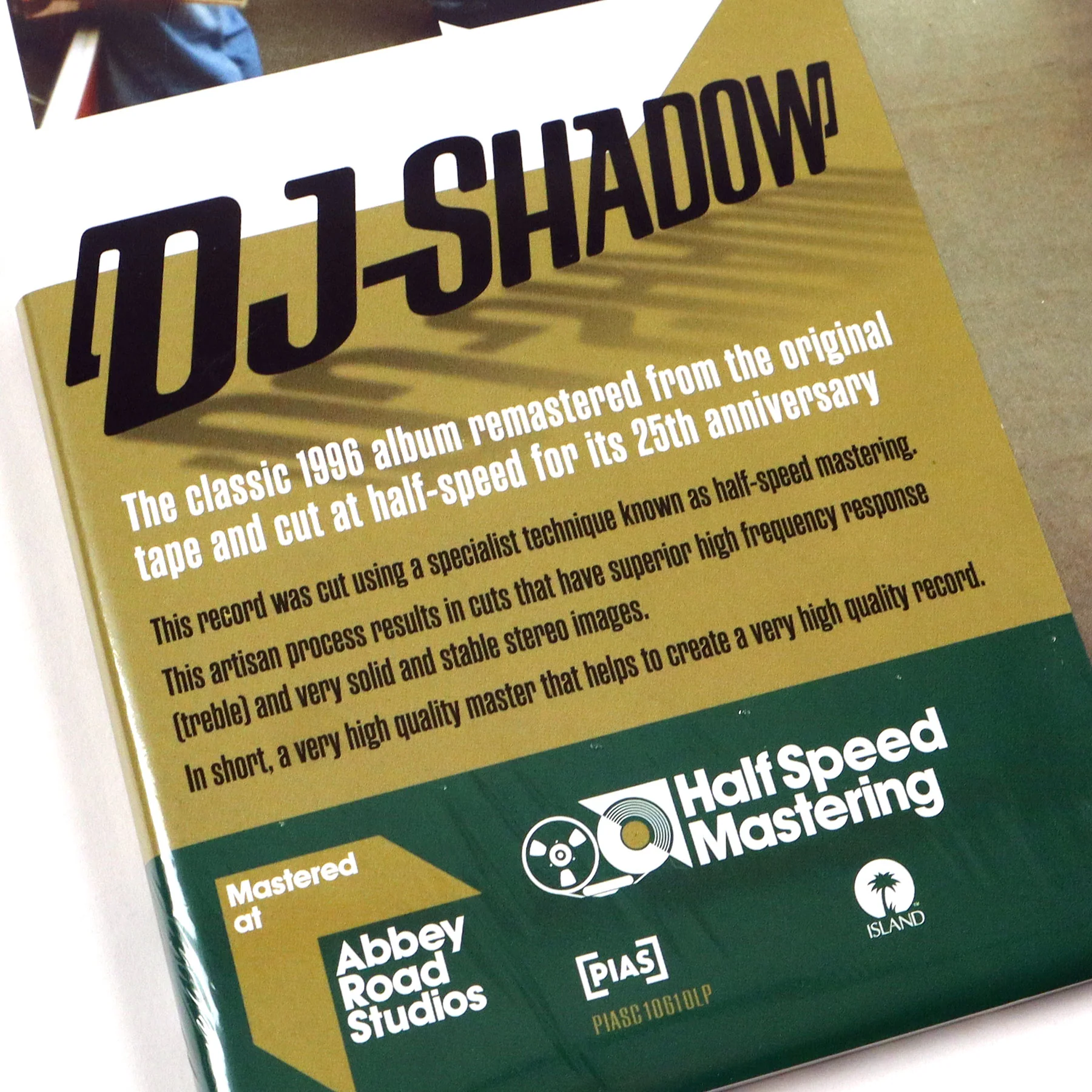 DJ Shadow: Endtroducing (Abbey Road Half-Speed Master) Vinyl 2LP - Image 4