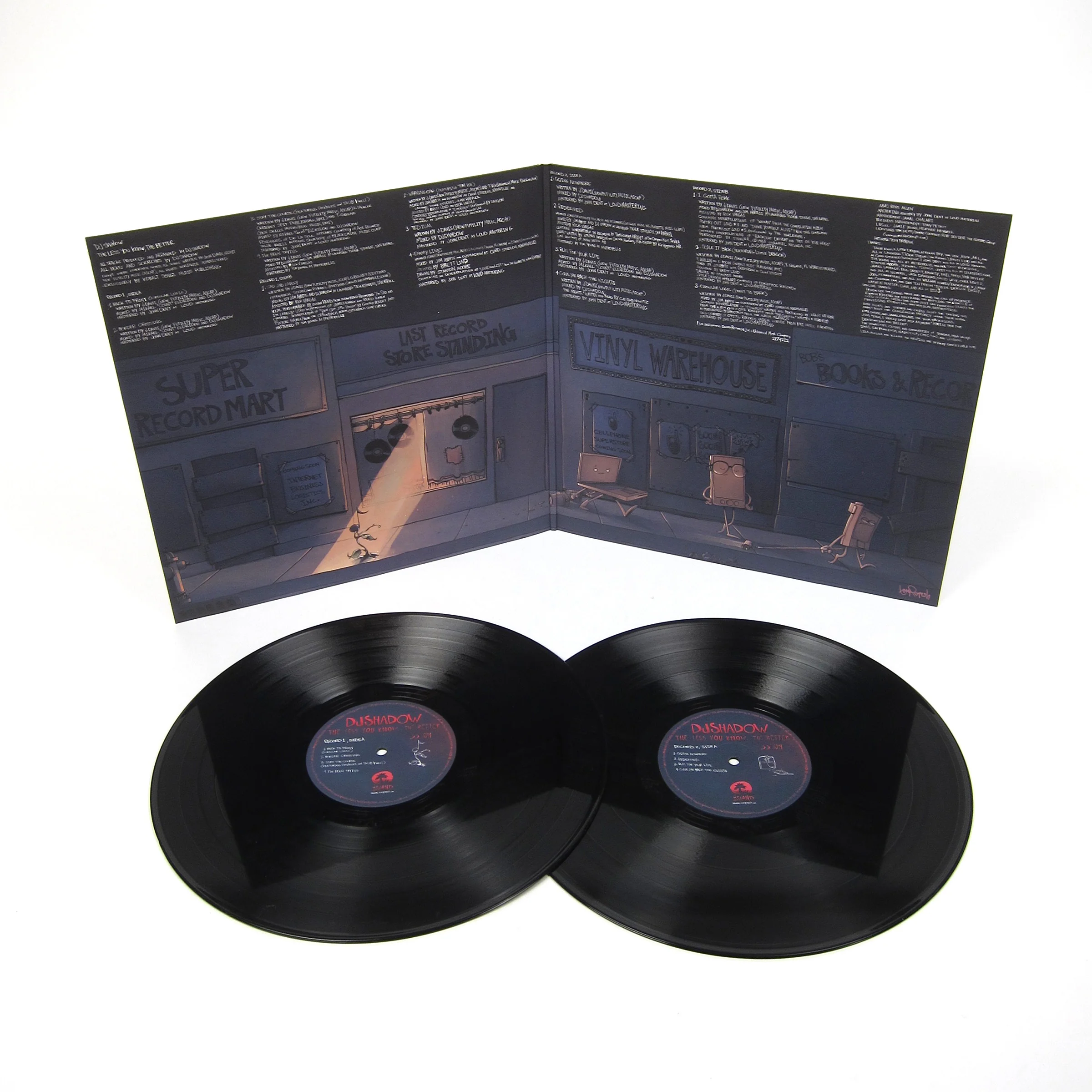 DJ Shadow: The Less You Know, The Better Vinyl 2LP - Image 2