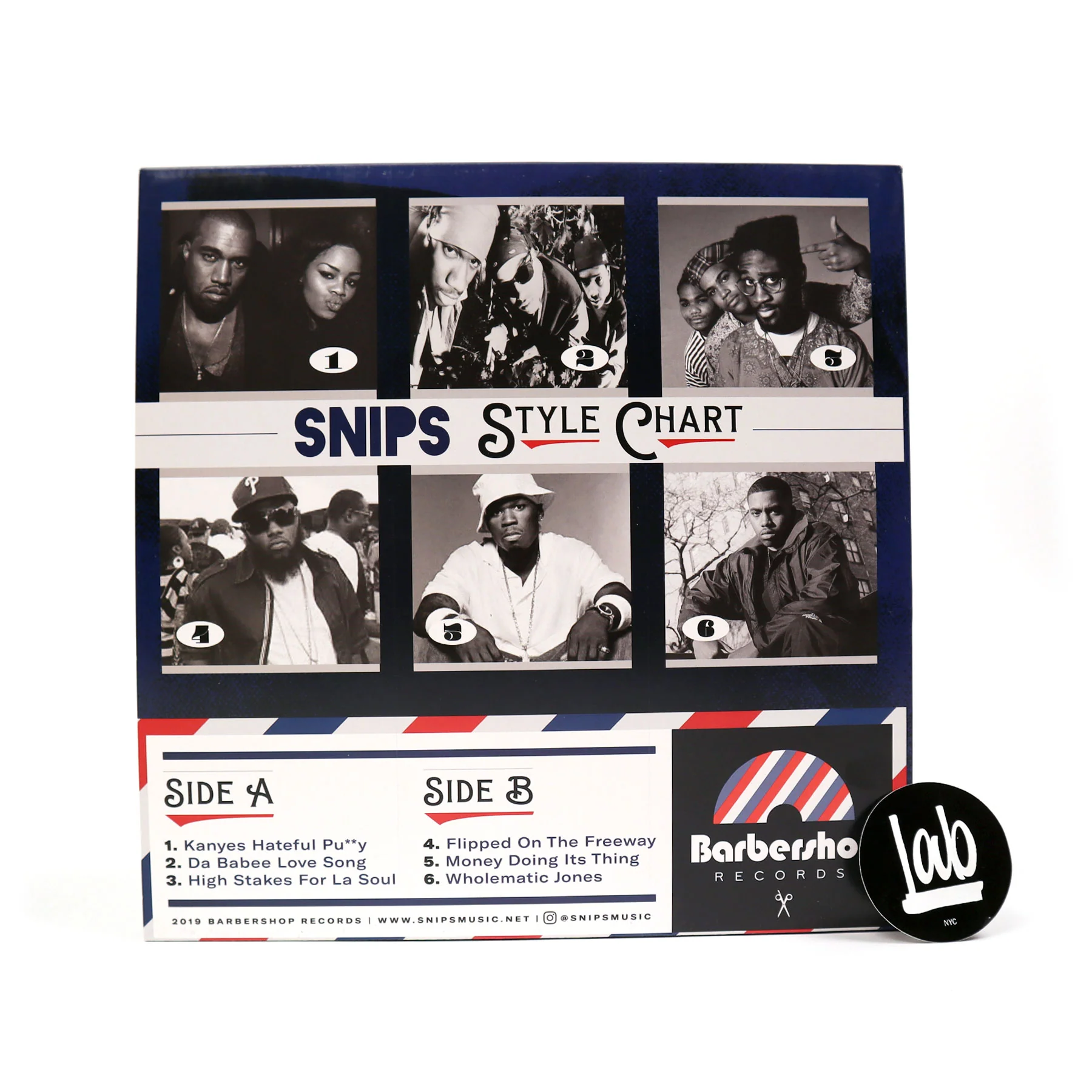 DJ Snips: Edits Vol.2 Vinyl 12" - Image 2