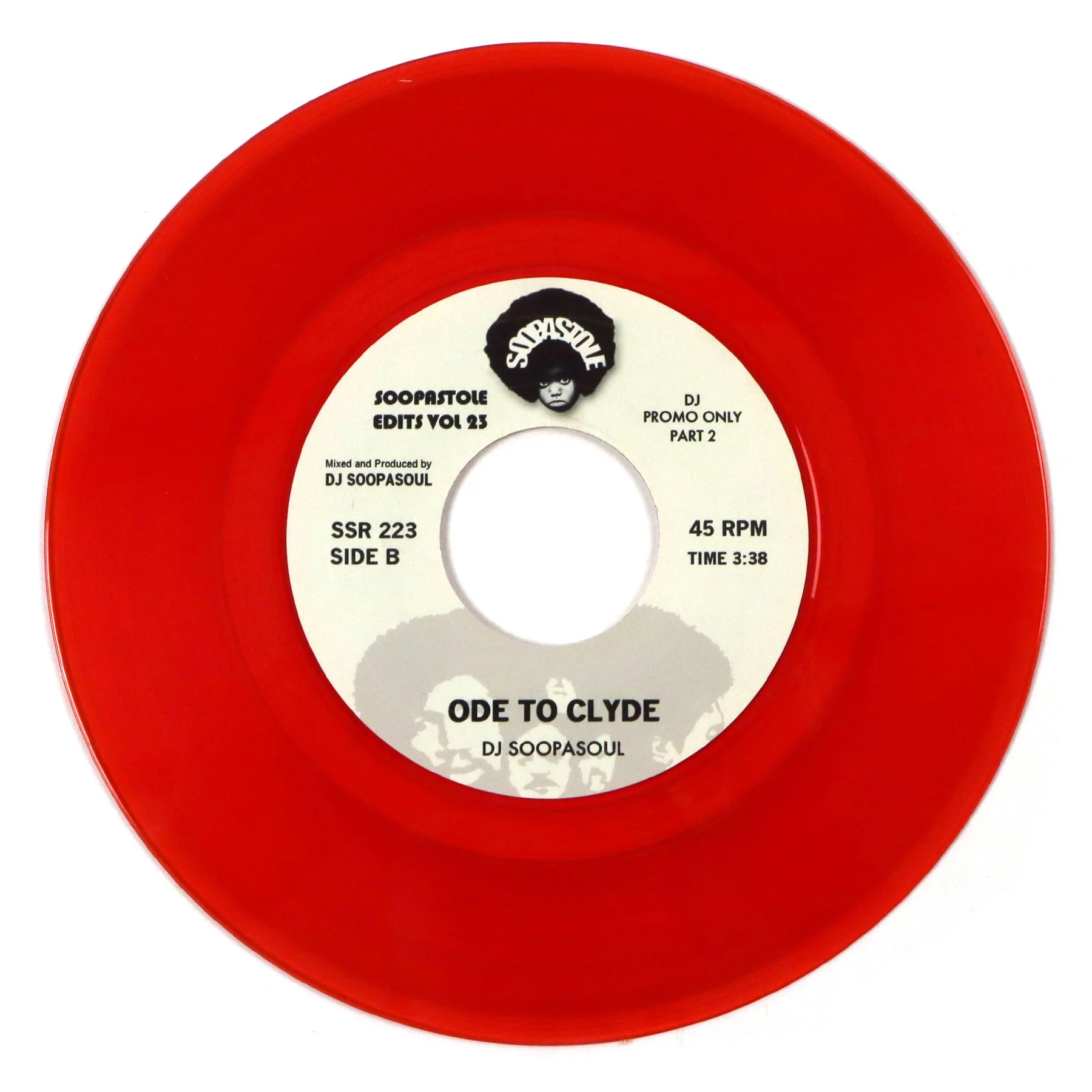 DJ Soopasoul: Ode To Clyde (Colored Vinyl) Vinyl 7" - Image 2