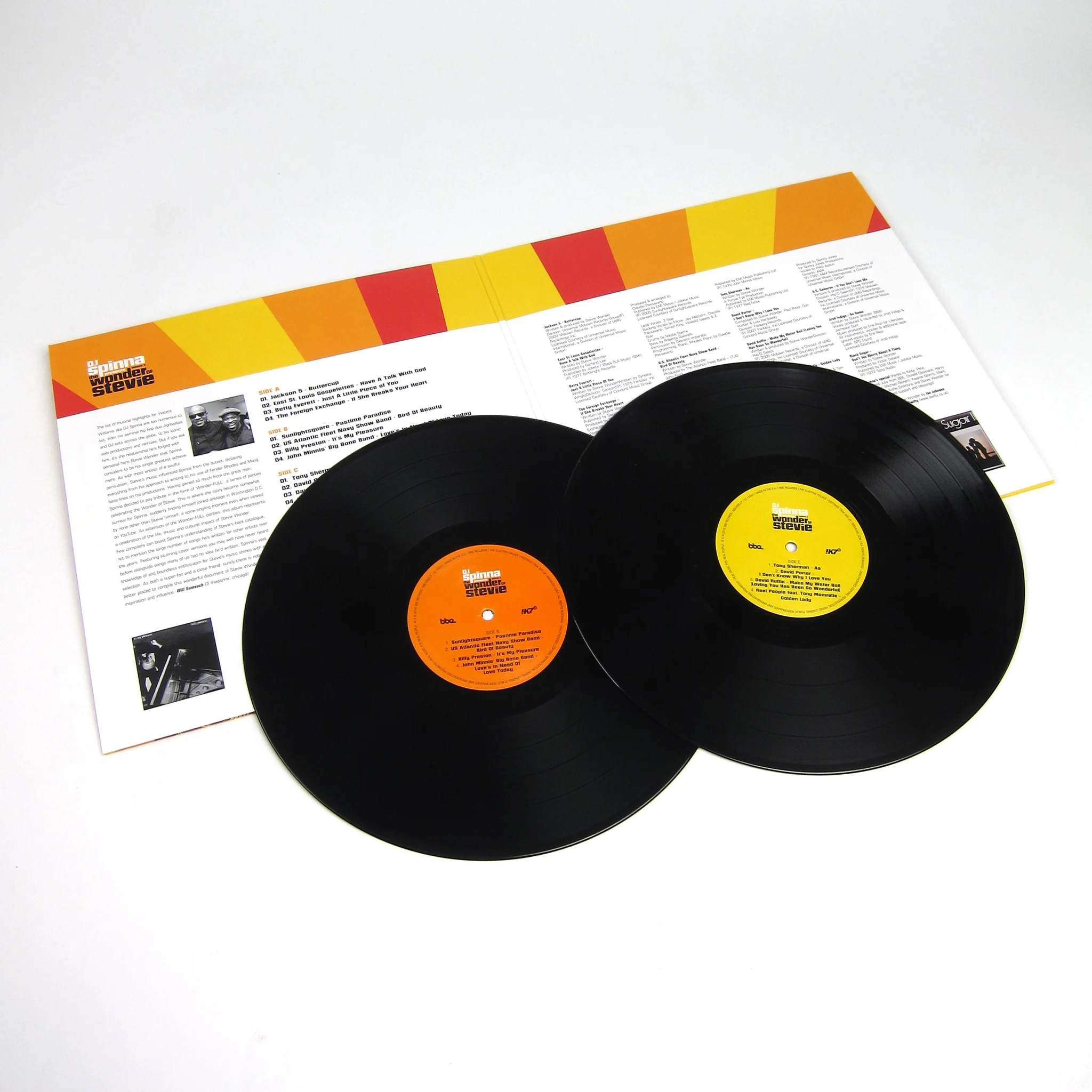 DJ Spinna: The Wonder of Stevie Vol.3 Vinyl 2LP - Image 2