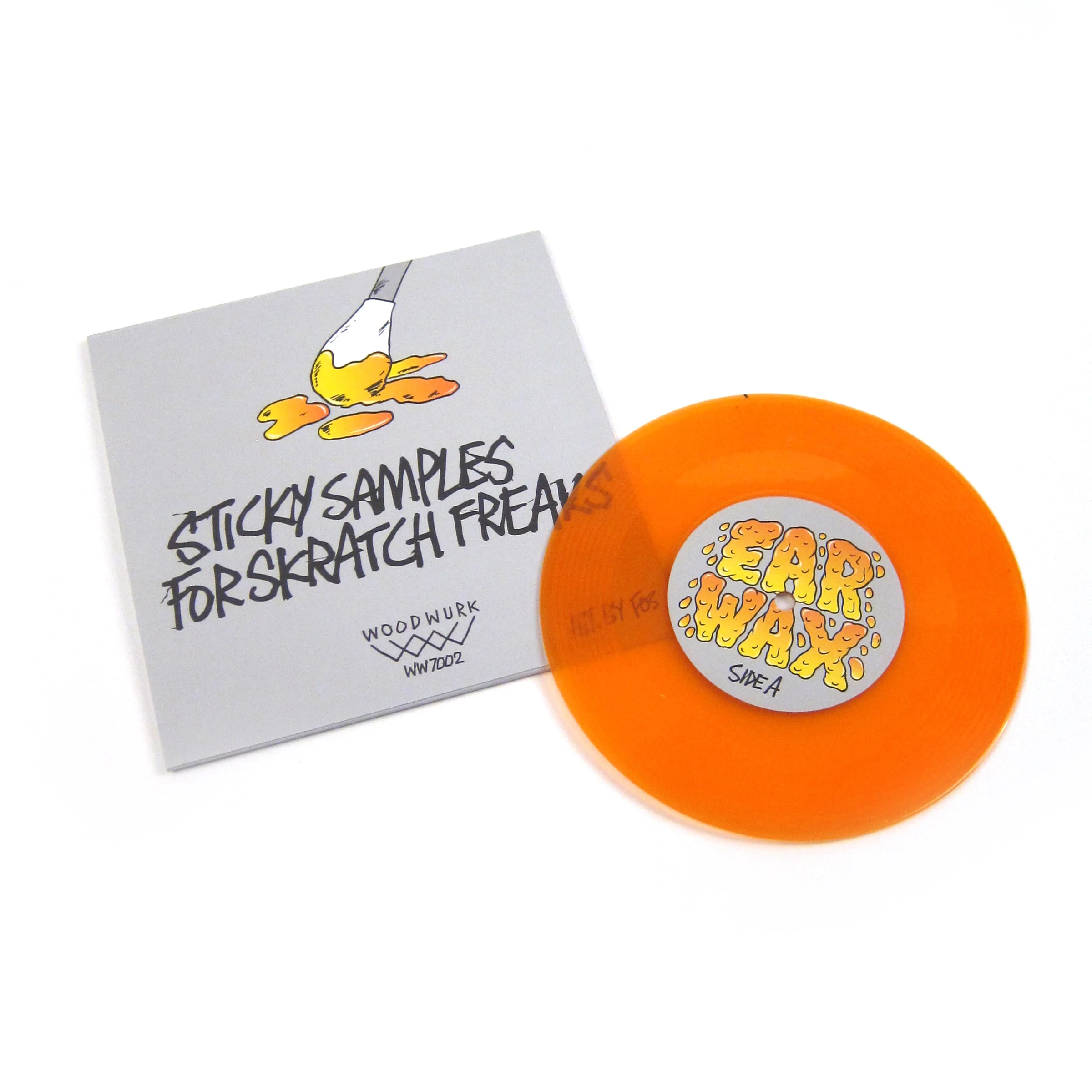 DJ Woody: Ear Wax (Colored Vinyl) Vinyl 7" - Image 2