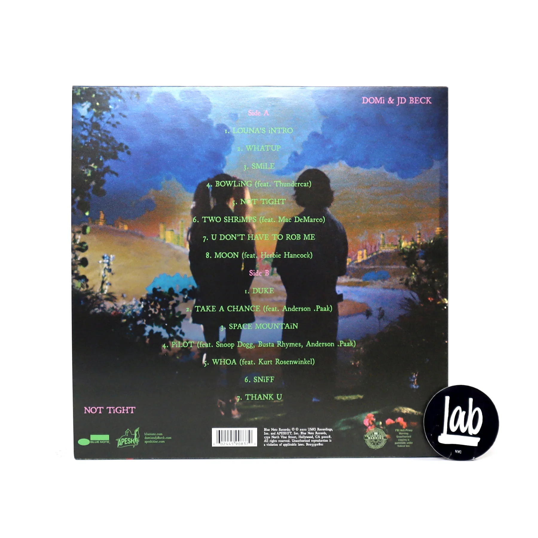 Domi & JD Beck: Not Tight (180g) Vinyl LP - Image 3