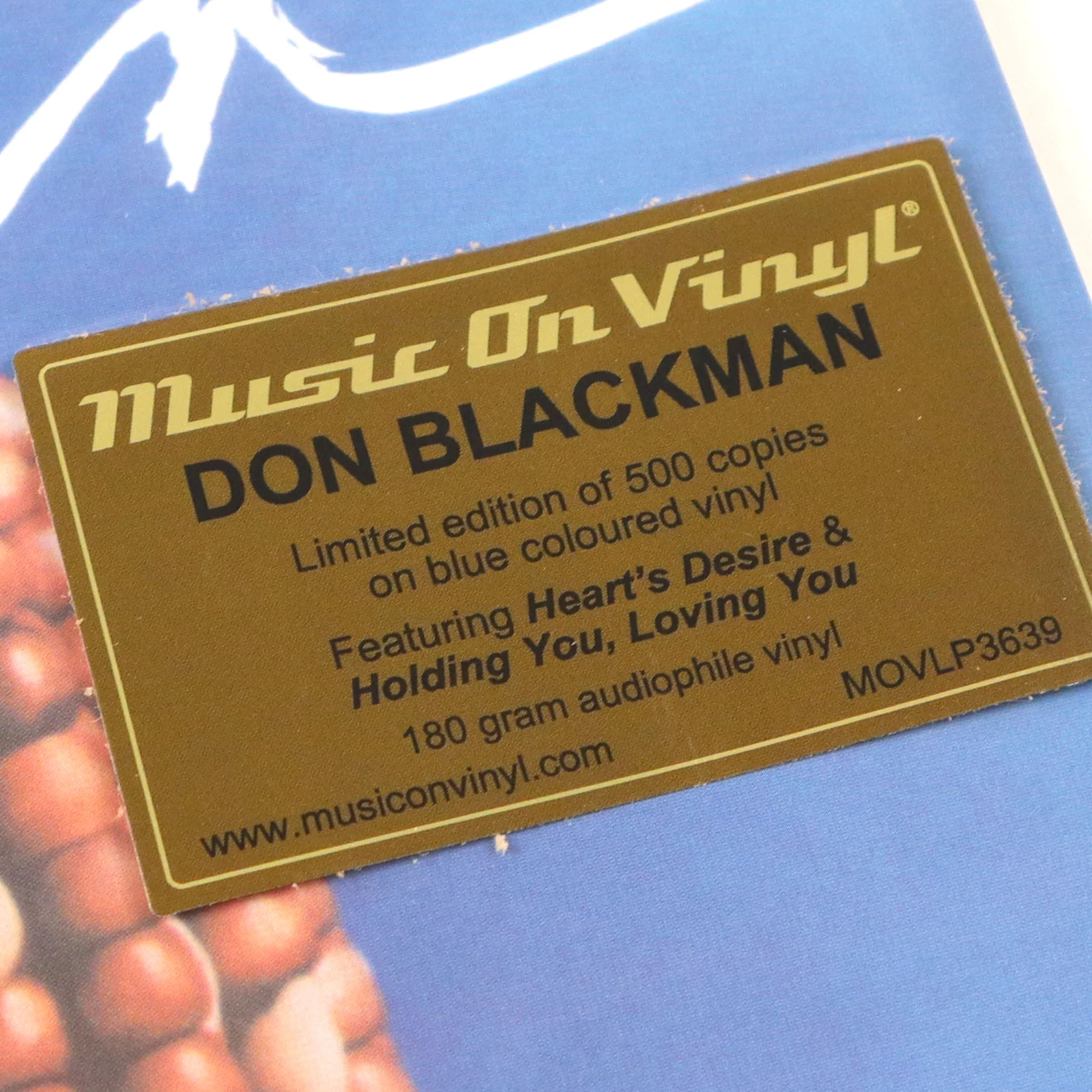 Don Blackman: Don Blackman (180g, Colored Vinyl) Vinyl LP - Image 4