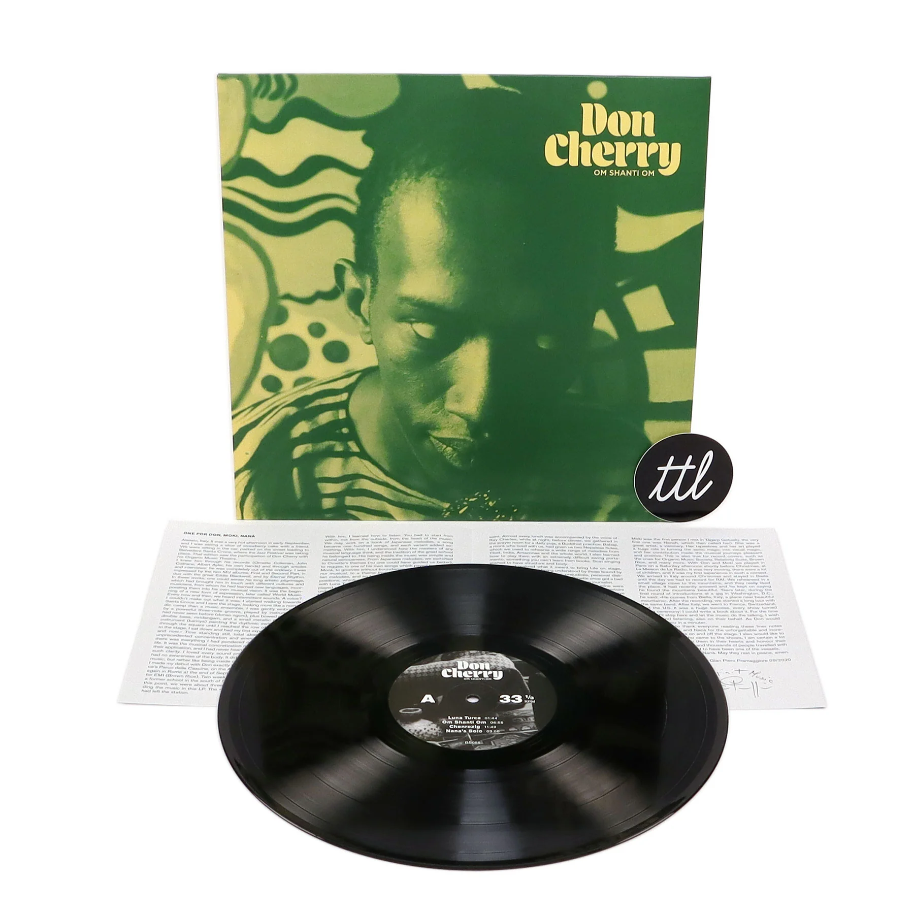 Don Cherry: Om Shanti Om Vinyl LP - Image 2