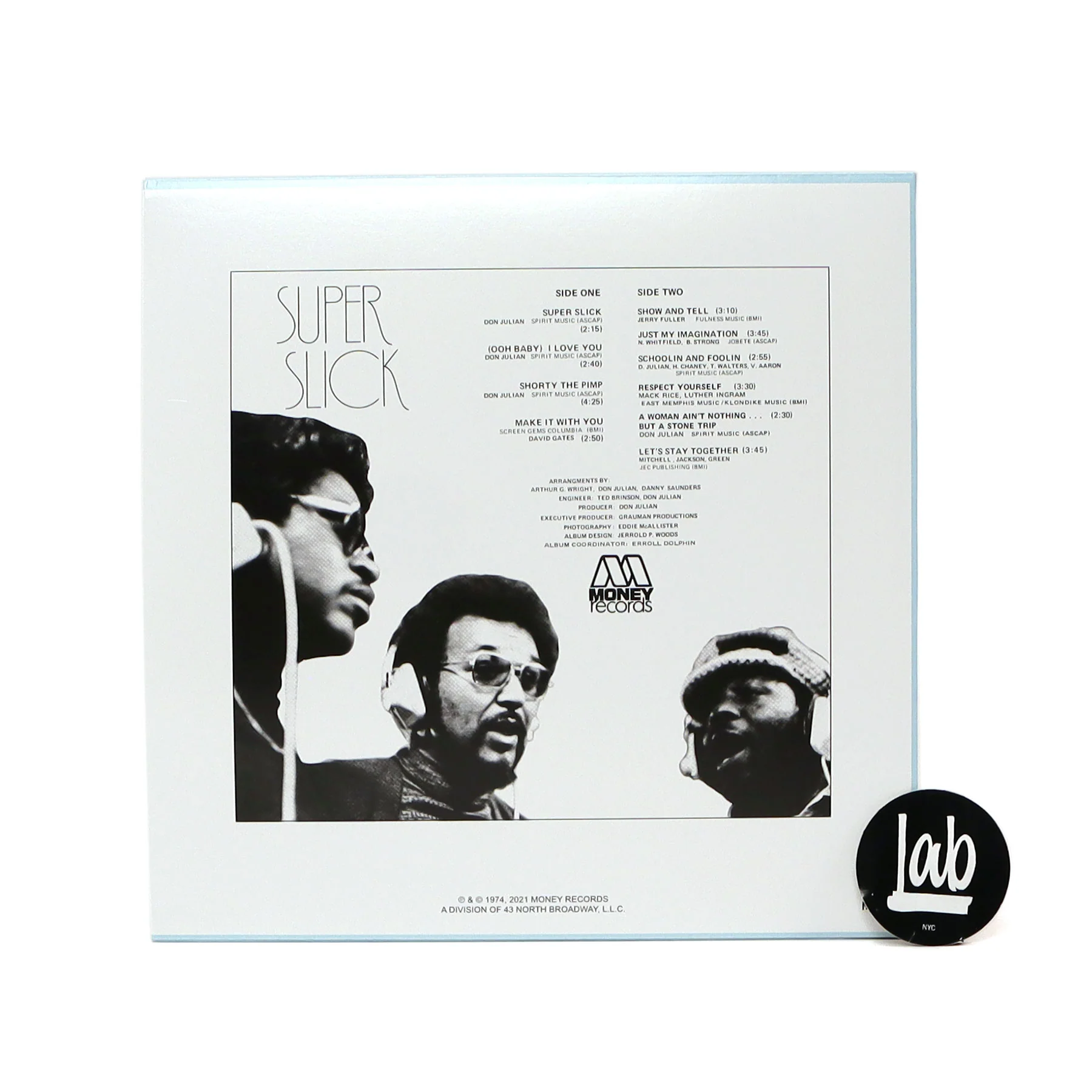 Don Julian And The Larks: Super Slick (Colored Vinyl) Vinyl LP - Image 3