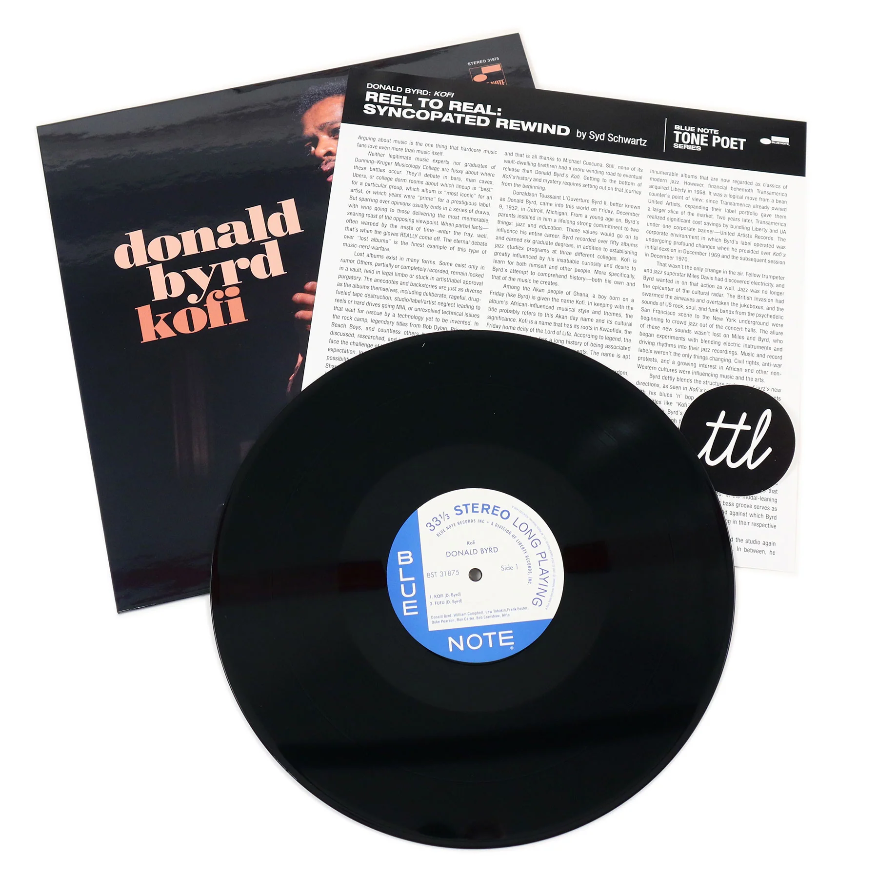 Donald Byrd: Kofi (Tone Poet 180g) Vinyl LP - Image 2