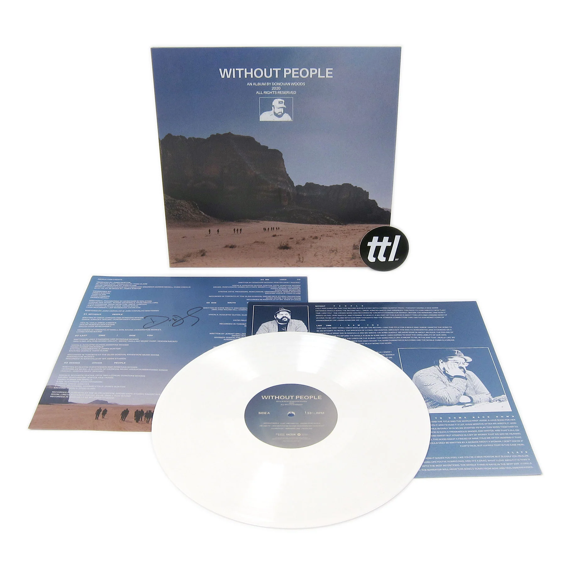 Donovan Woods: Without People (180g, Colored Vinyl) Vinyl LP - Image 2