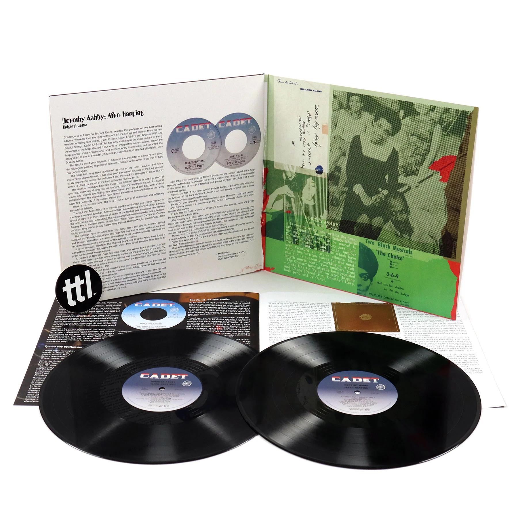 Dorothy Ashby: Afro-Harping - Deluxe Edition Vinyl 2LP - Image 2