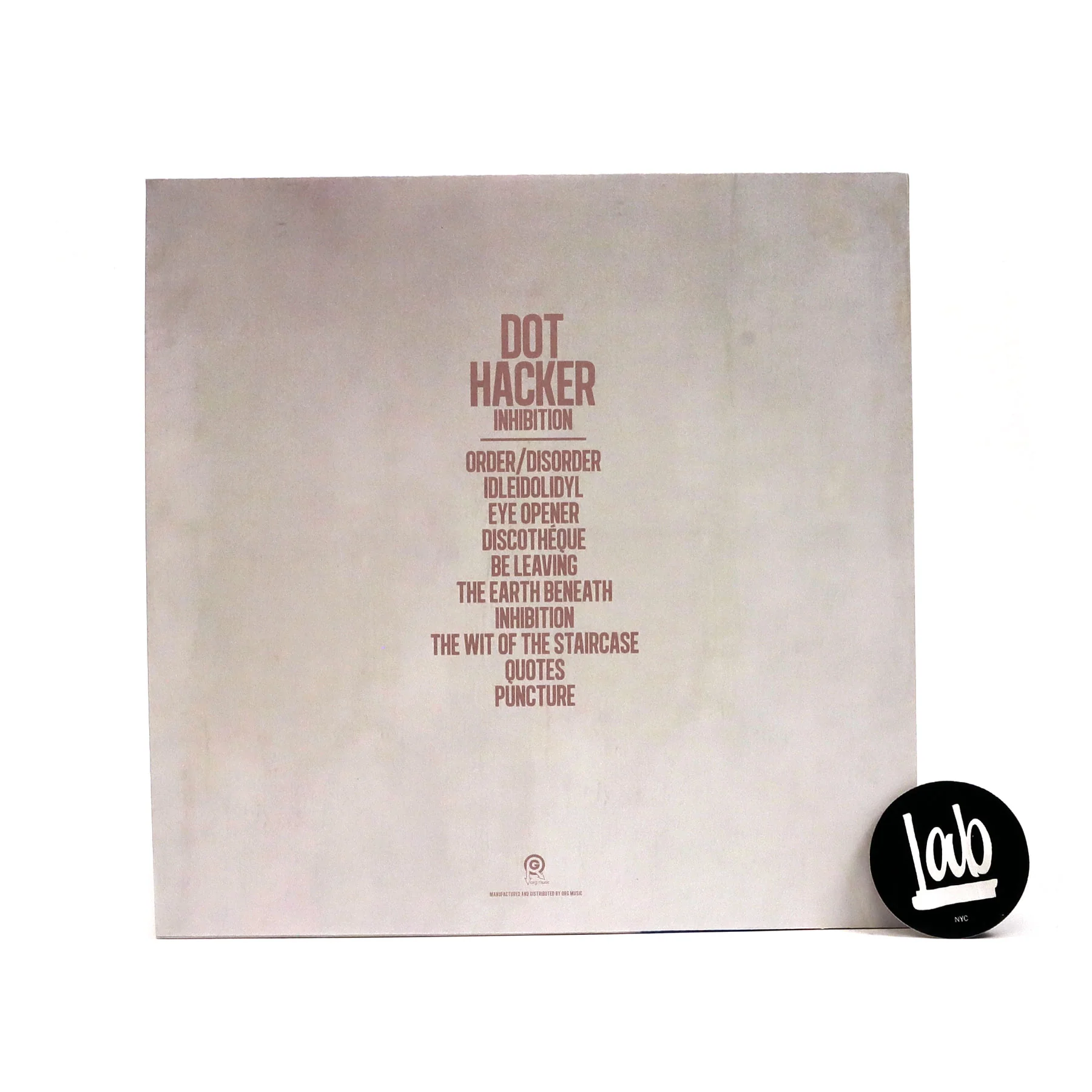 Dot Hacker: Inhibition (Tri-Color Splatter Colored Vinyl) Vinyl LP - Image 3