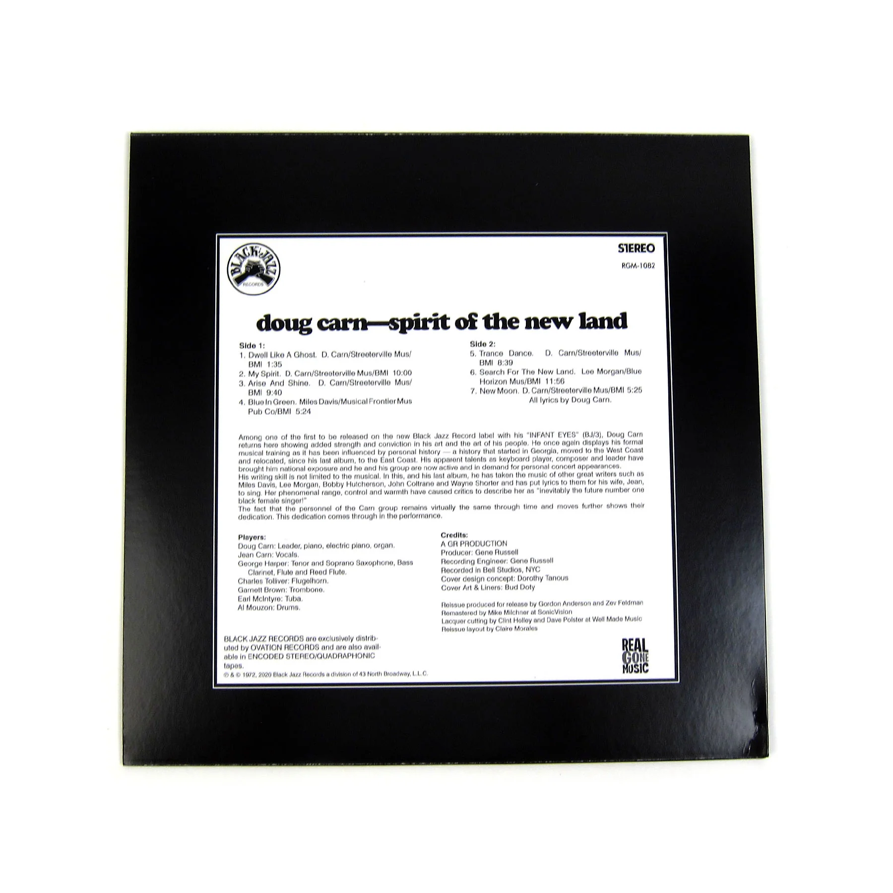 Doug Carn: Spirit of the New Land Vinyl LP - Image 3