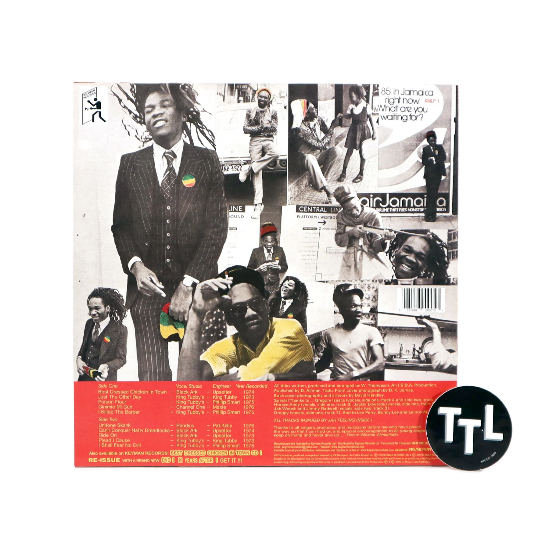 Dr. Alimantado: Best Dressed Chicken In Town (Import) Vinyl LP - Image 2