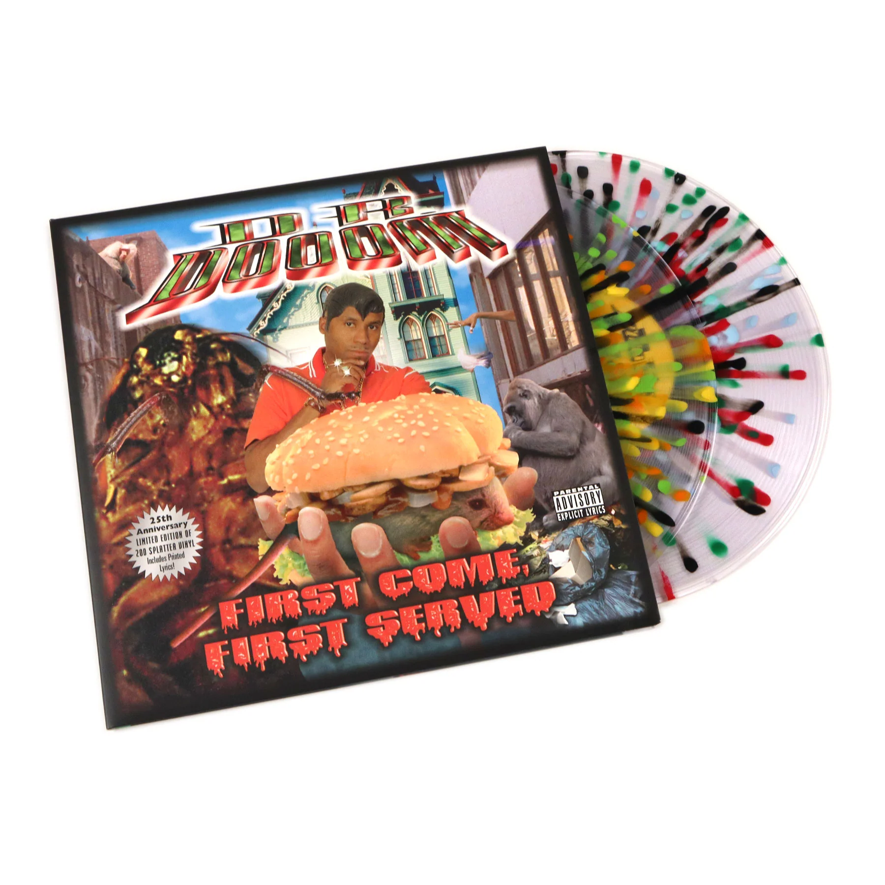 Dr. Dooom: First Come, First Served - 25th Anniversary Edition (Colored Vinyl) Vinyl 2LP
