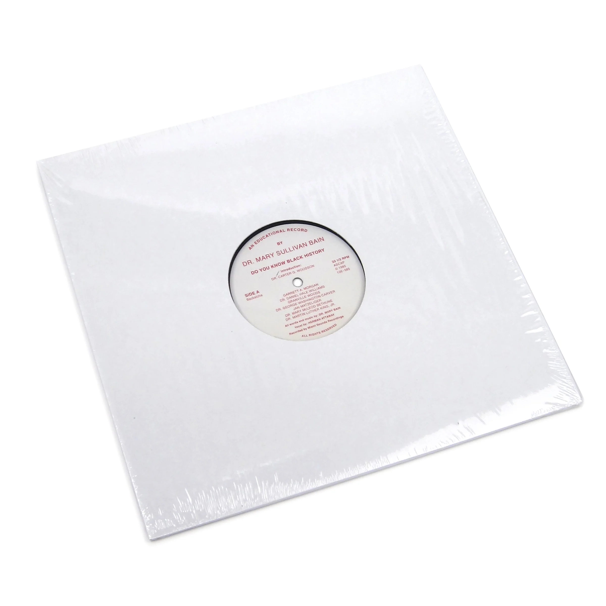 Dr. Mary Sullivan Bain: Do You Know Black History Vinyl 12" - Image 2