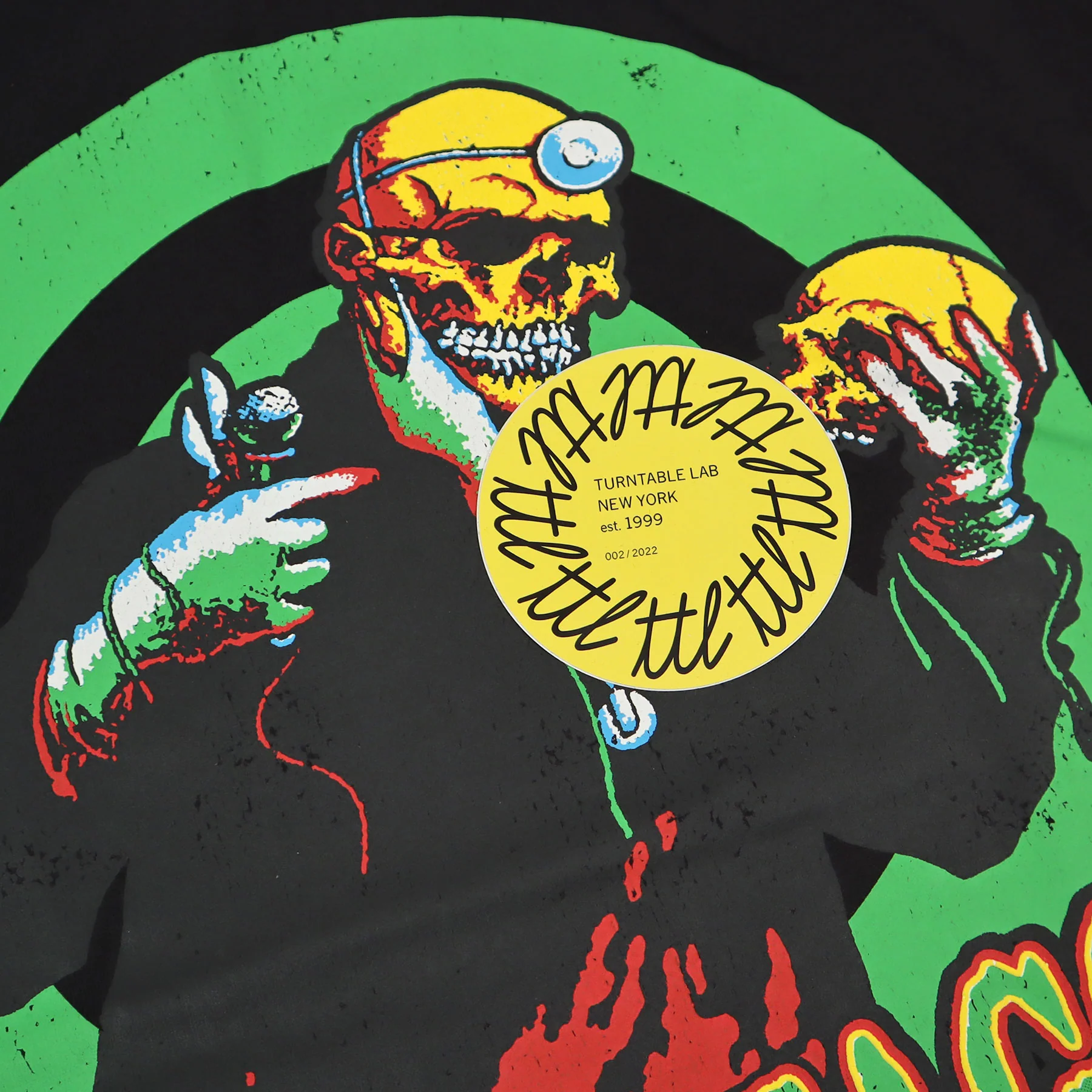 Dr. Octagon: Skull Shirt - Black - Image 2