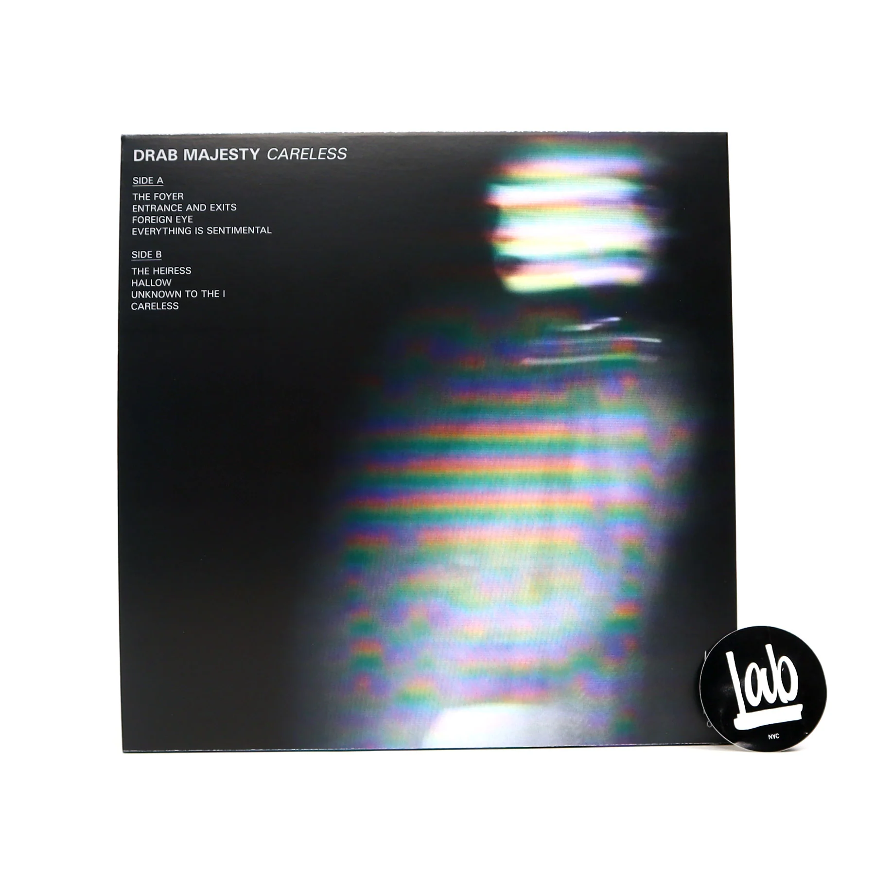 Drab Majesty: Careless (Translucent Red Colored Vinyl) Vinyl LP - Image 3