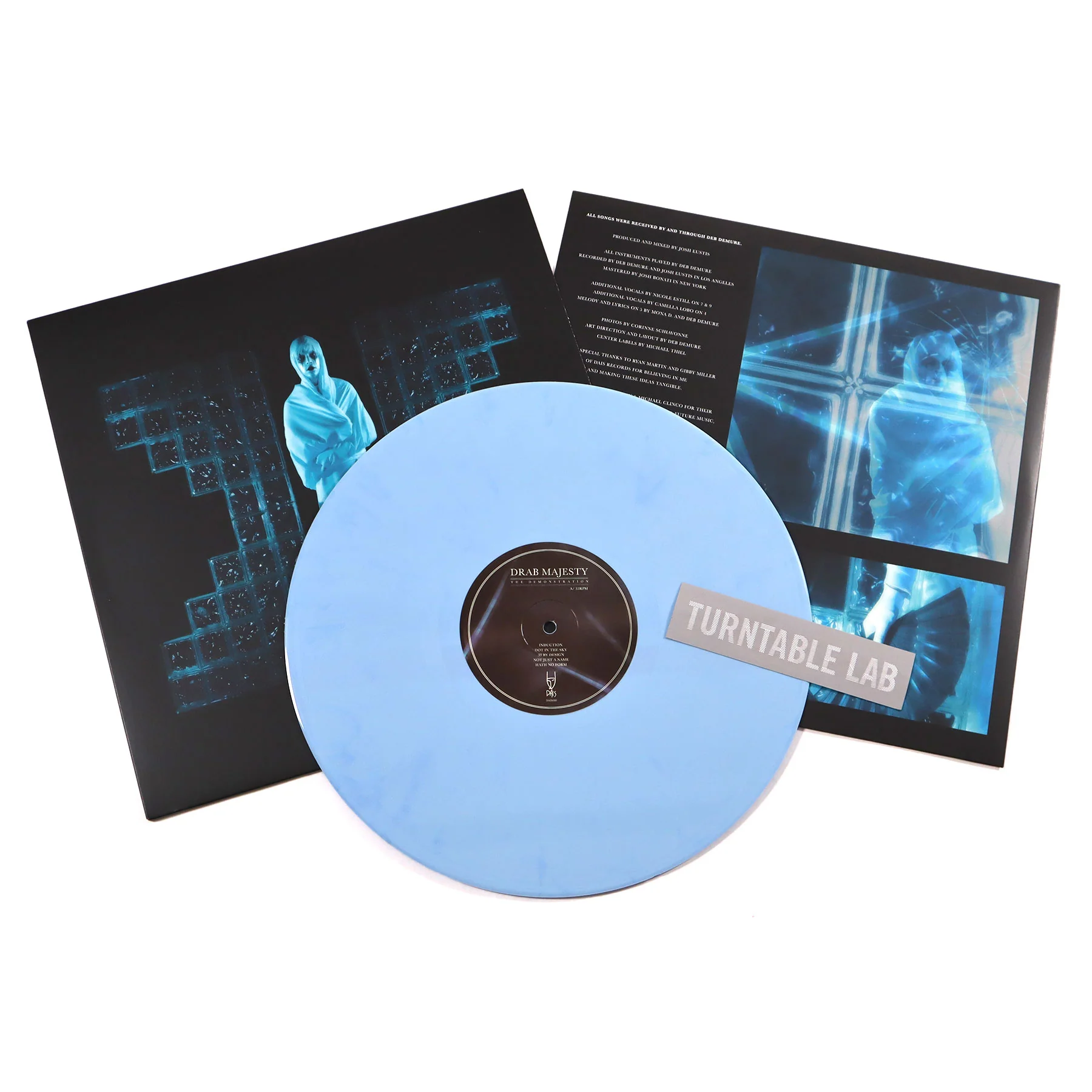 Drab Majesty: The Demonstration (Baby Blue Colored Vinyl) Vinyl LP - Image 2