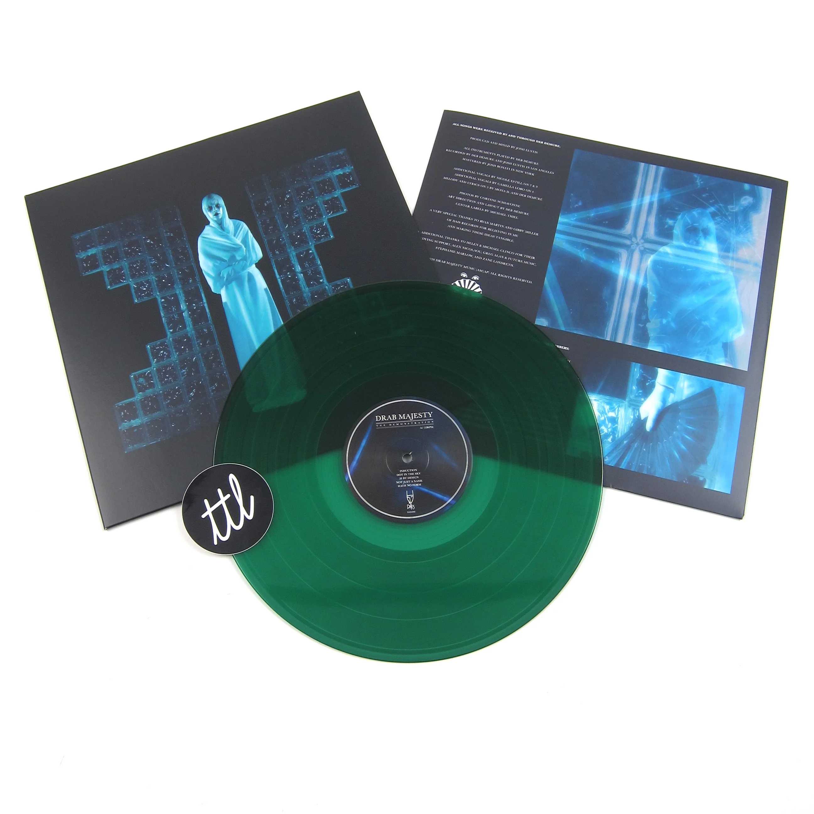 Drab Majesty: The Demonstration (Translucent Green Colored Vinyl) Vinyl LP - Image 2