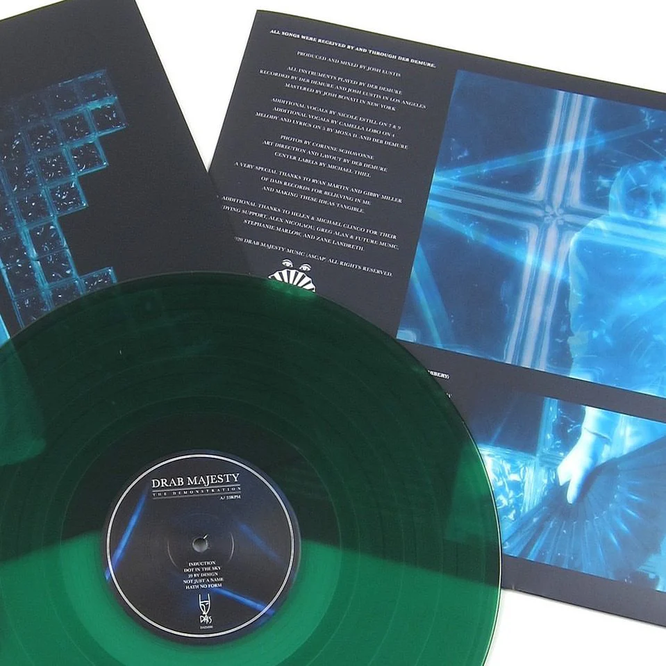 Drab Majesty: The Demonstration (Translucent Green Colored Vinyl) Vinyl LP - Image 5