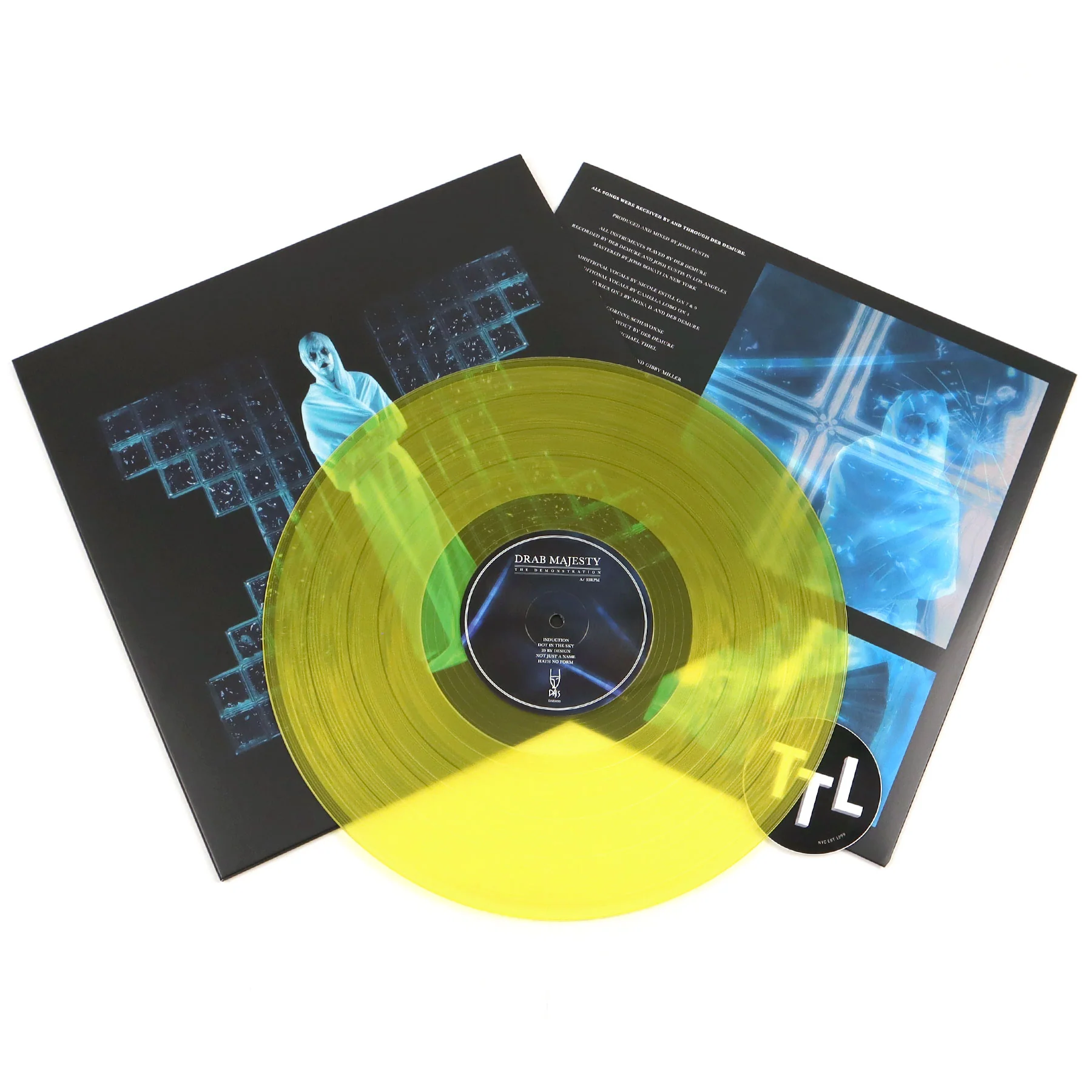 Drab Majesty: The Demonstration (Yellow Colored Vinyl) Vinyl LP - Image 2