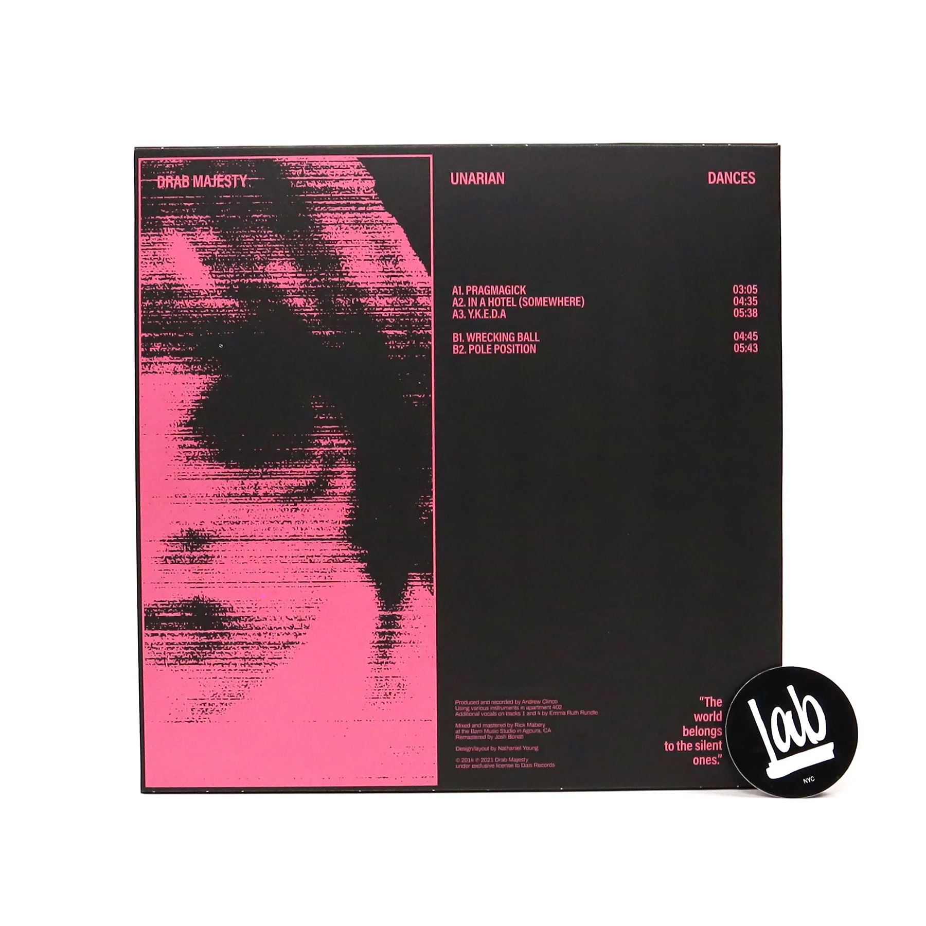 Drab Majesty: Unarian Dances (Colored Vinyl) Vinyl EP - Image 3