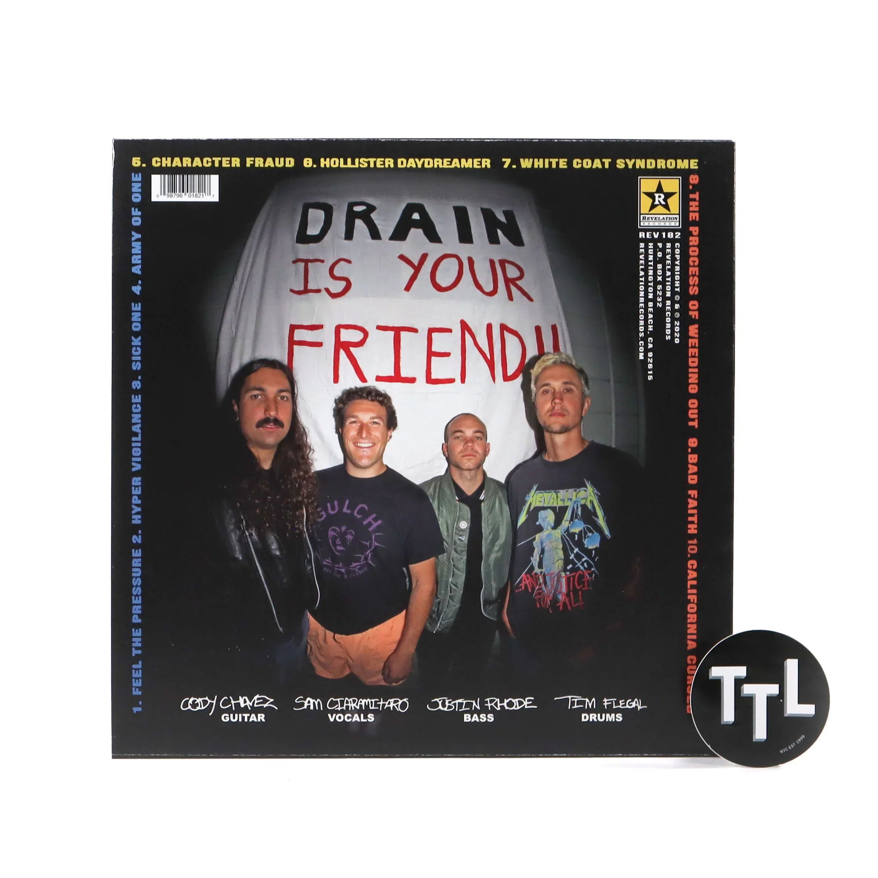 Drain: California Cursed (Colored Vinyl) Vinyl LP - Image 3